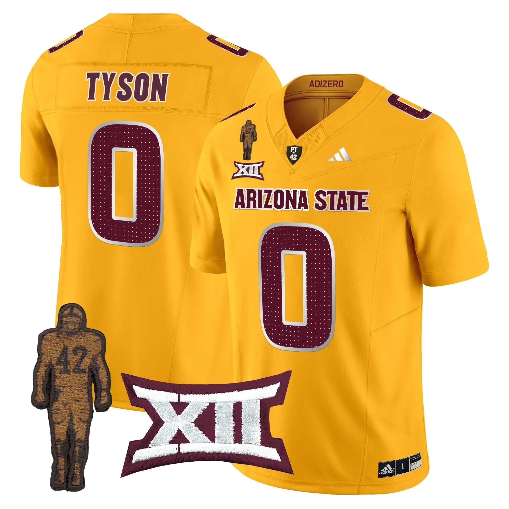 ASSD 2024 Pat Tillman Honoring Patch Vapor Limited Jersey V2 by Arizona State Sun Devils