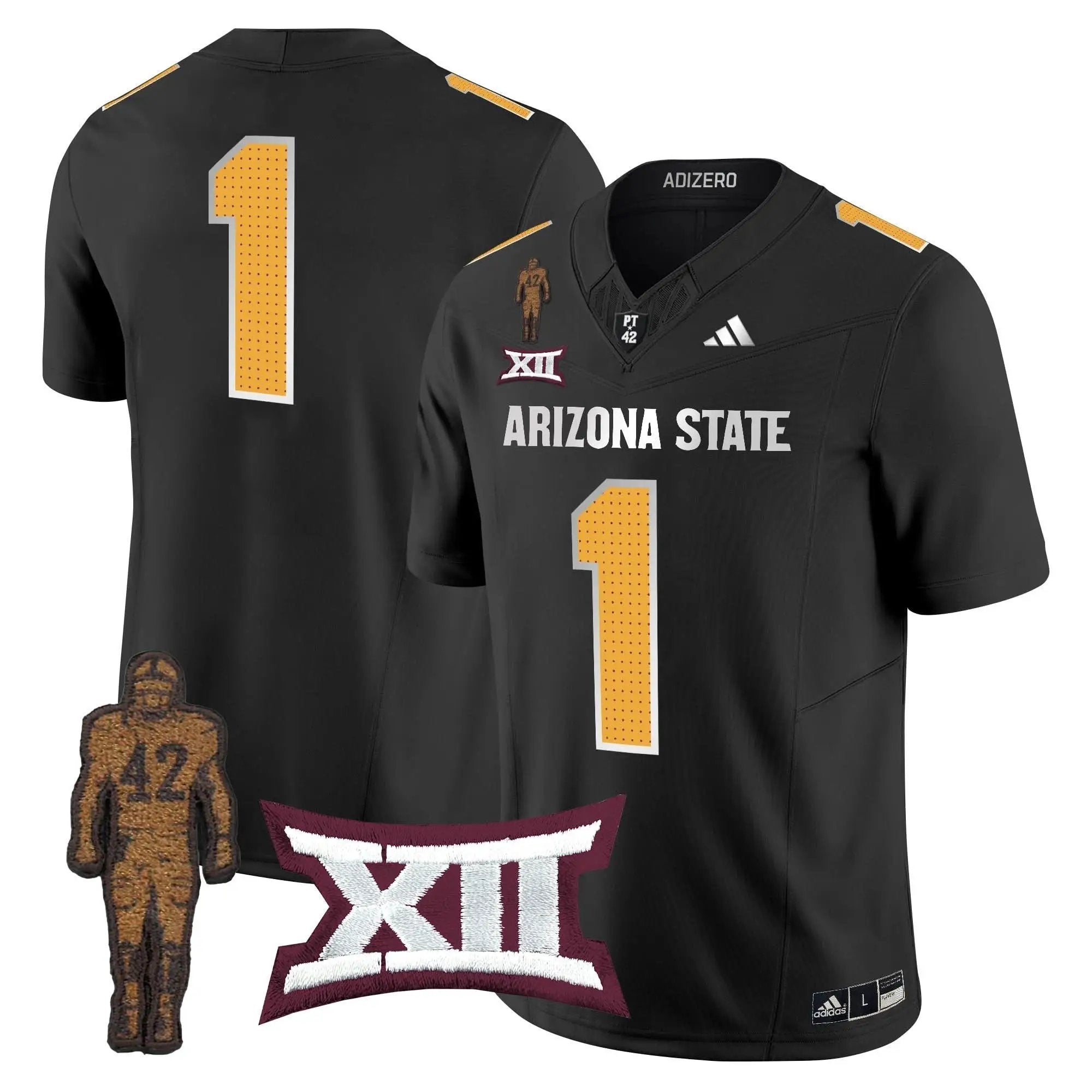 ASSD 2024 Pat Tillman Honoring Patch Vapor Limited Jersey V2 by Arizona State Sun Devils