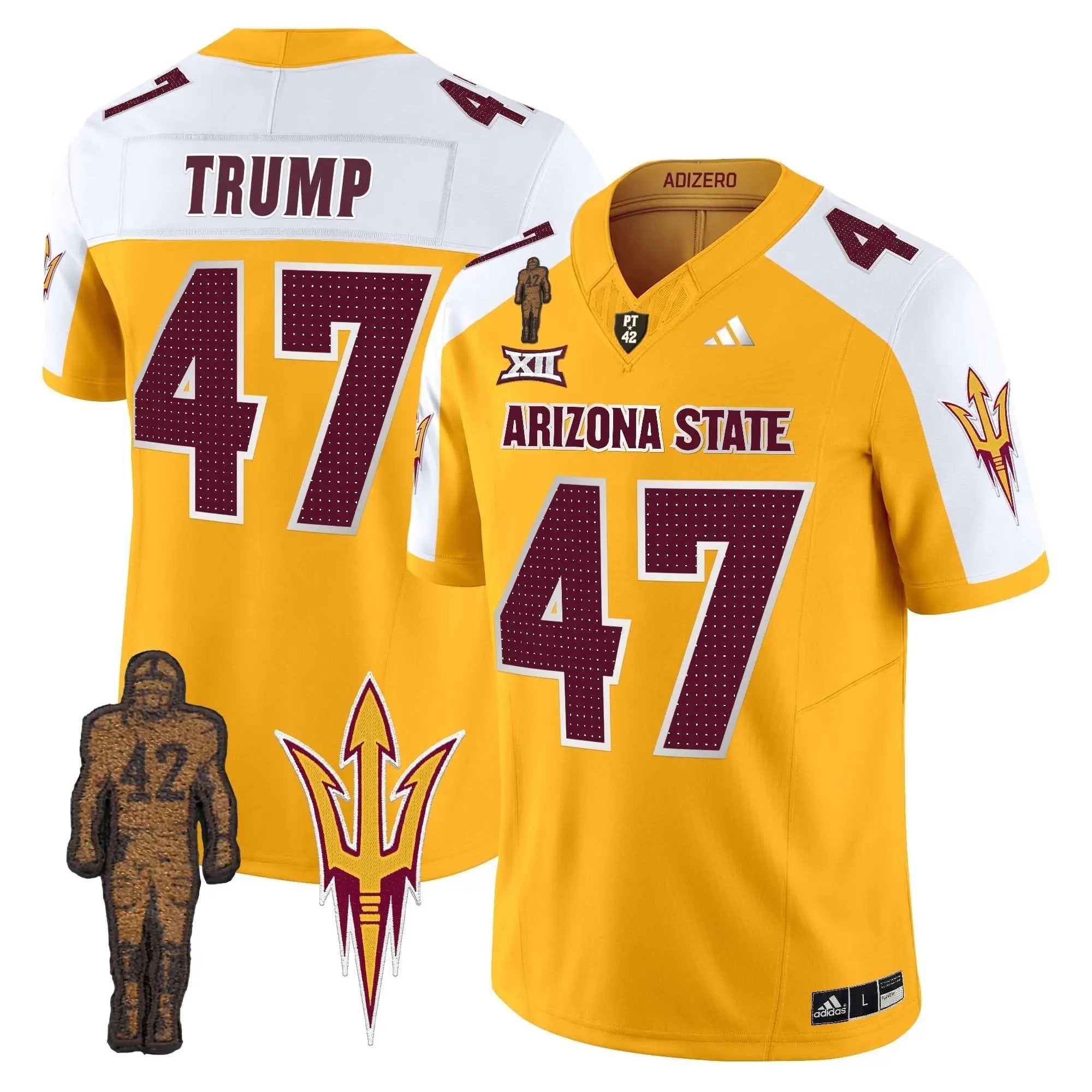 ASSD 2024 Pat Tillman Honoring Patch Vapor Limited Jersey V2 by Arizona State Sun Devils