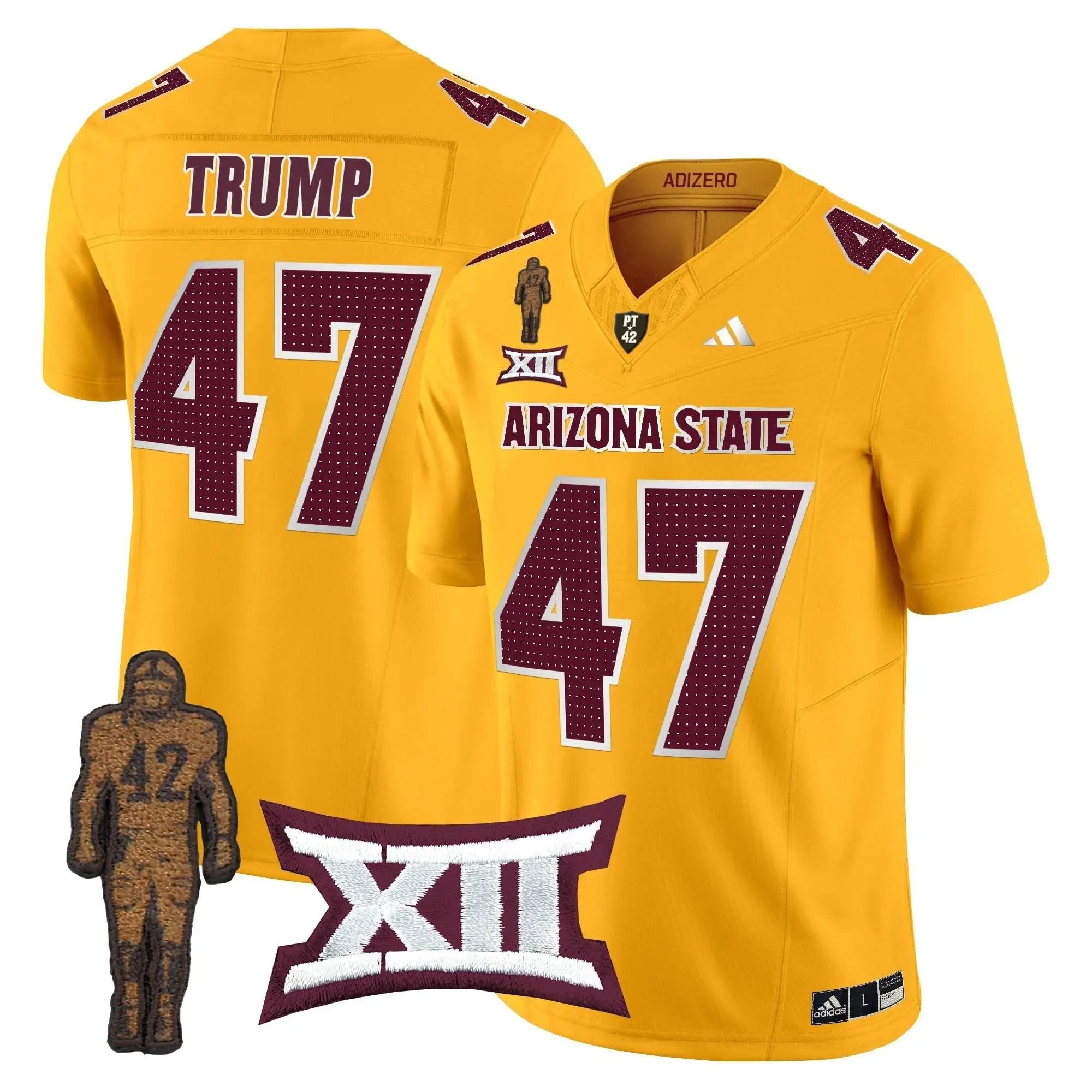 ASSD 2024 Pat Tillman Honoring Patch Vapor Limited Jersey V2 by Arizona State Sun Devils