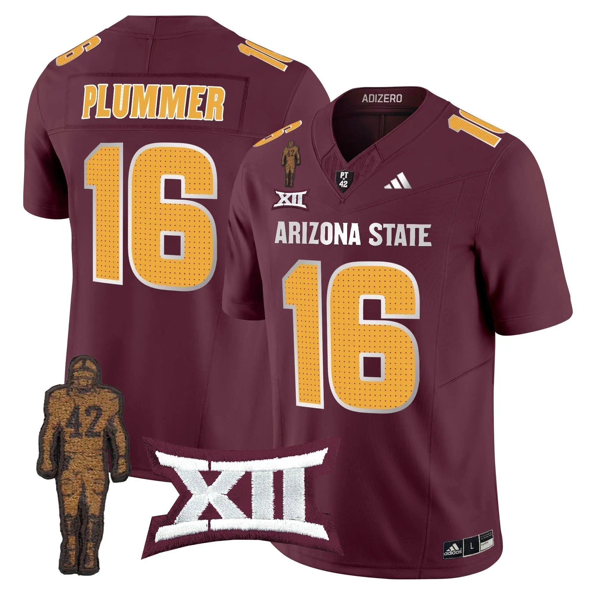 ASSD 2024 Pat Tillman Honoring Patch Vapor Limited Jersey V2 by Arizona State Sun Devils
