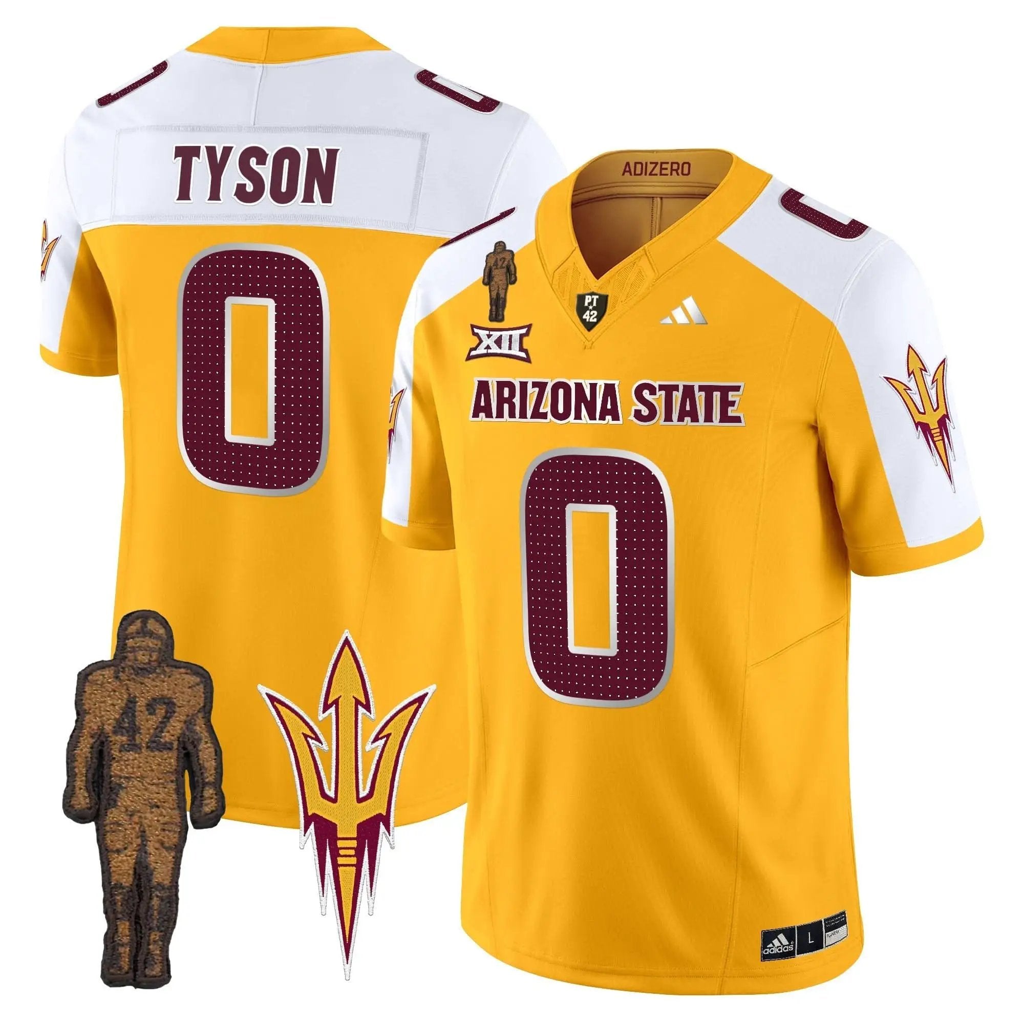 ASSD 2024 Pat Tillman Honoring Patch Vapor Limited Jersey V2 by Arizona State Sun Devils