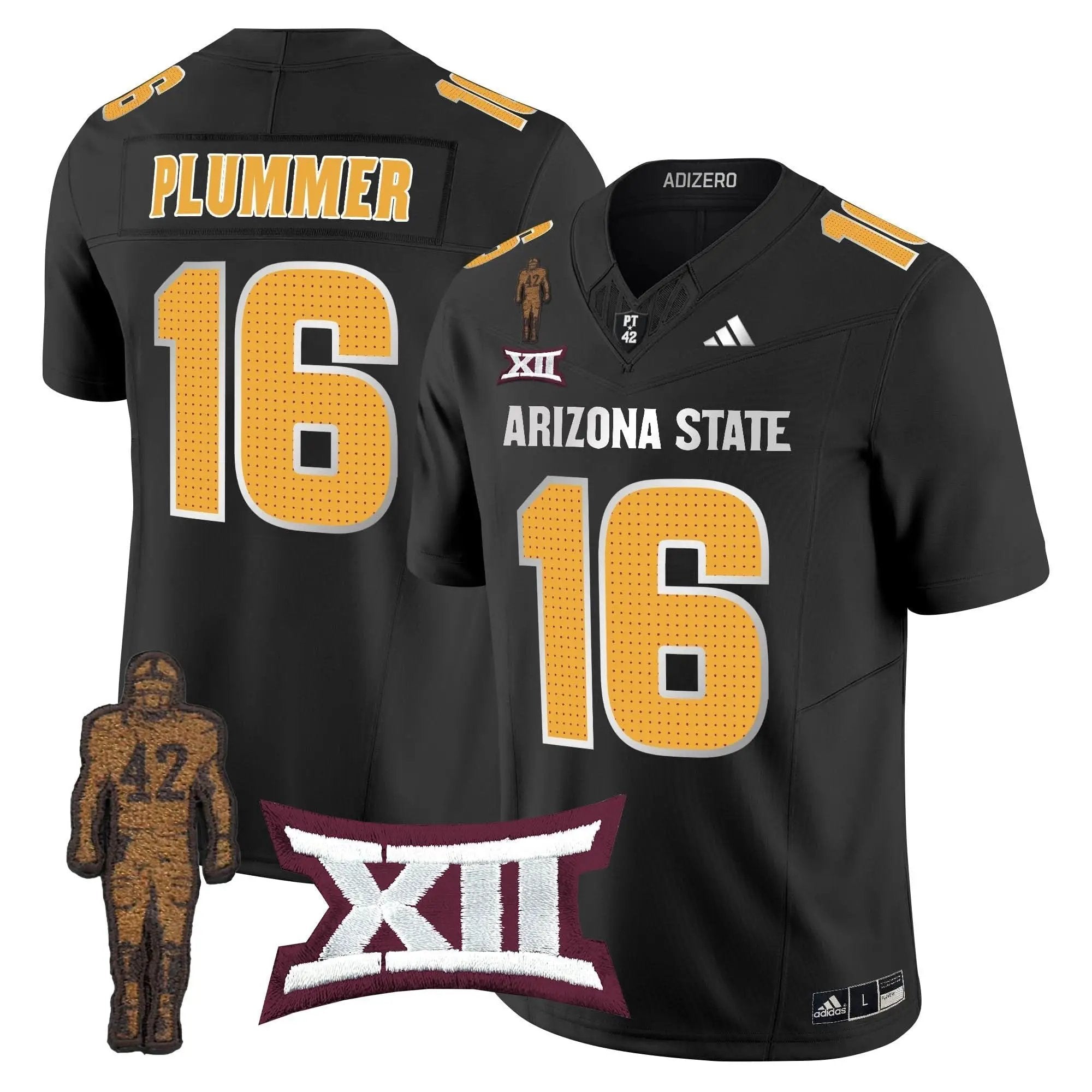 ASSD 2024 Pat Tillman Honoring Patch Vapor Limited Jersey V2 by Arizona State Sun Devils