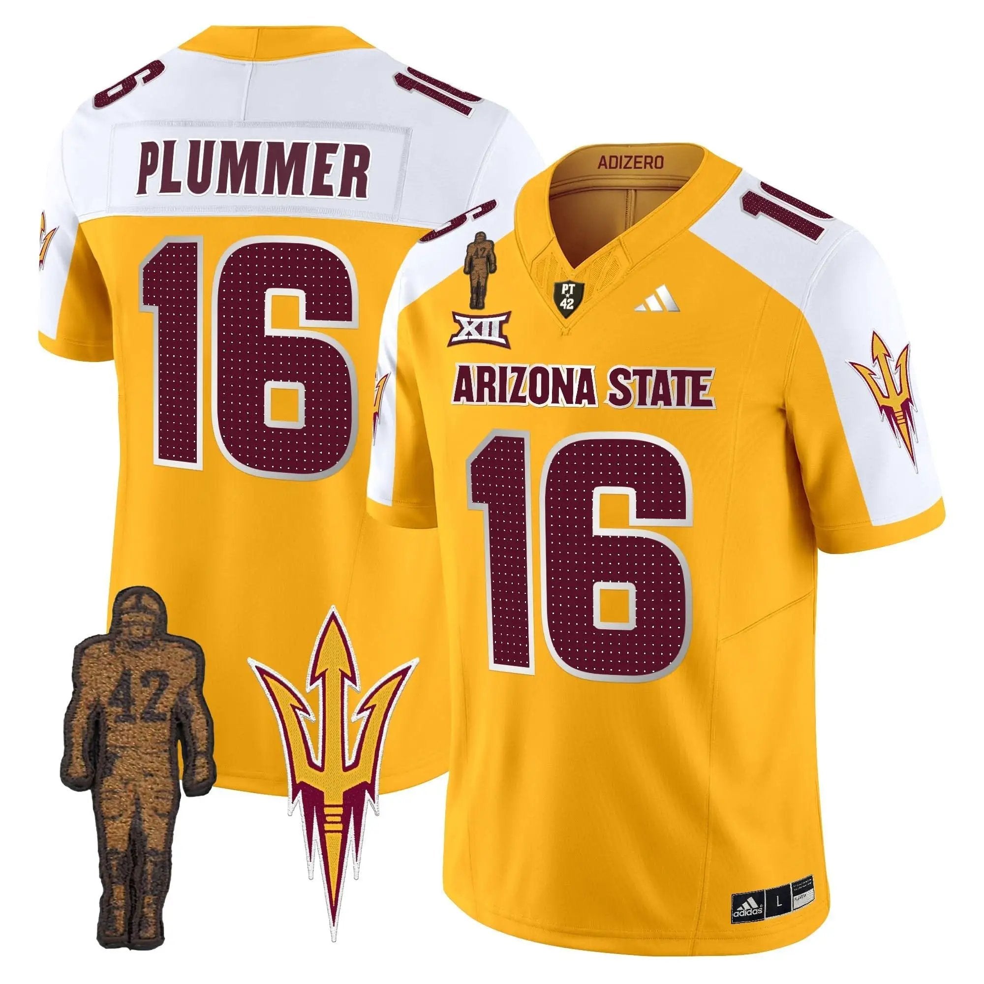 ASSD 2024 Pat Tillman Honoring Patch Vapor Limited Jersey V2 by Arizona State Sun Devils