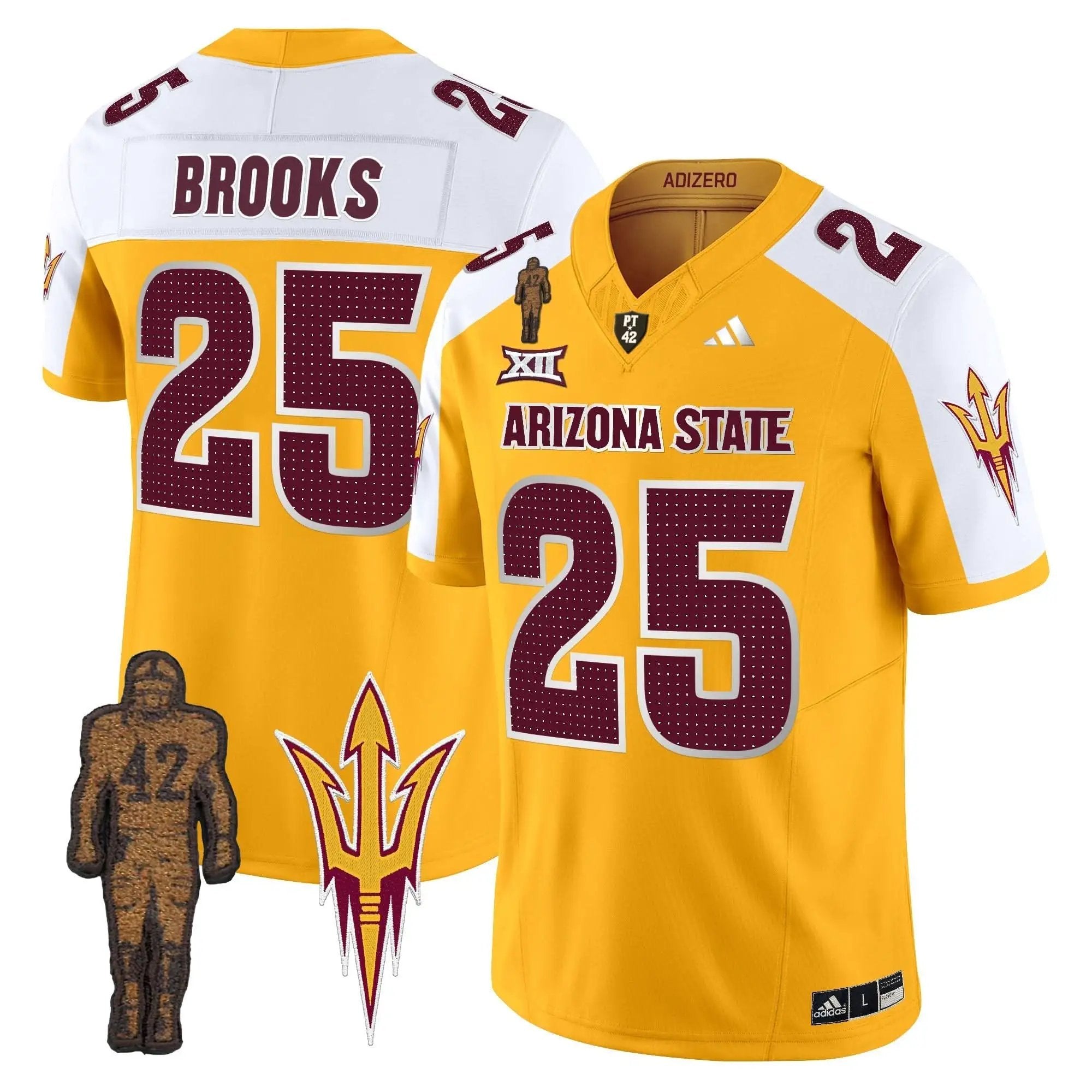 ASSD 2024 Pat Tillman Honoring Patch Vapor Limited Jersey V2 by Arizona State Sun Devils