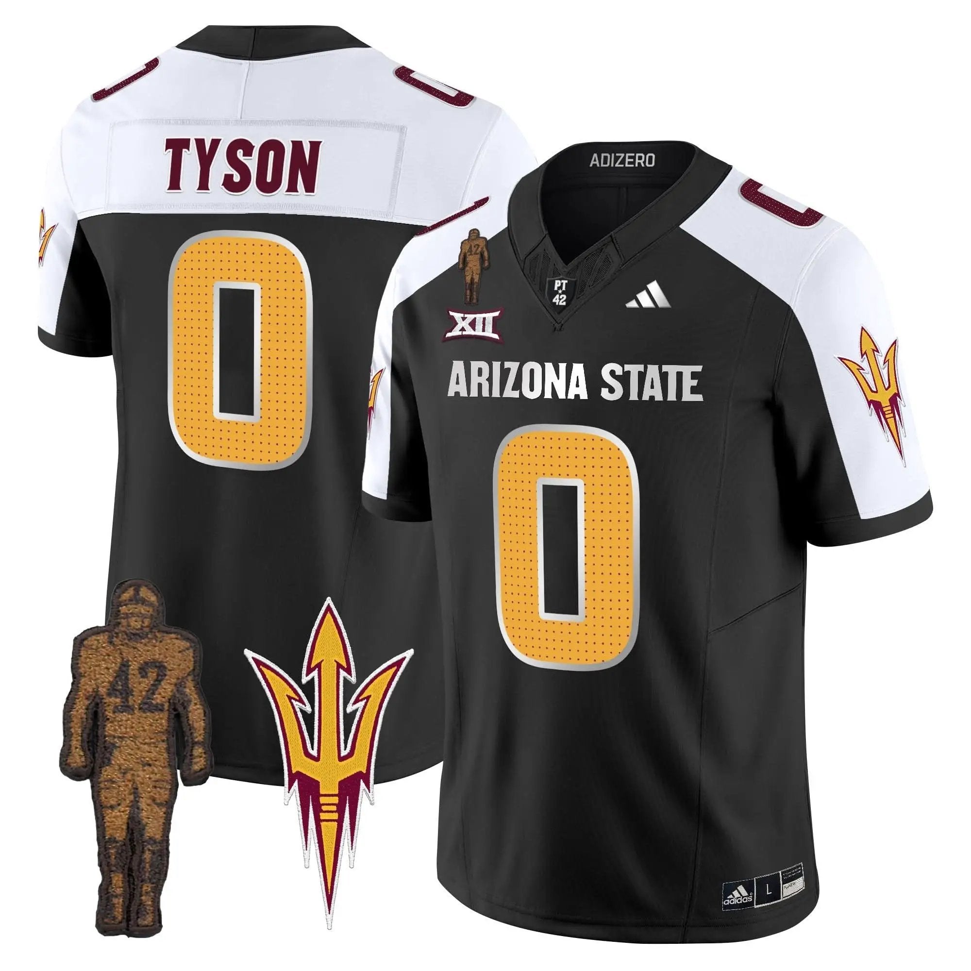 ASSD 2024 Pat Tillman Honoring Patch Vapor Limited Jersey V2 by Arizona State Sun Devils