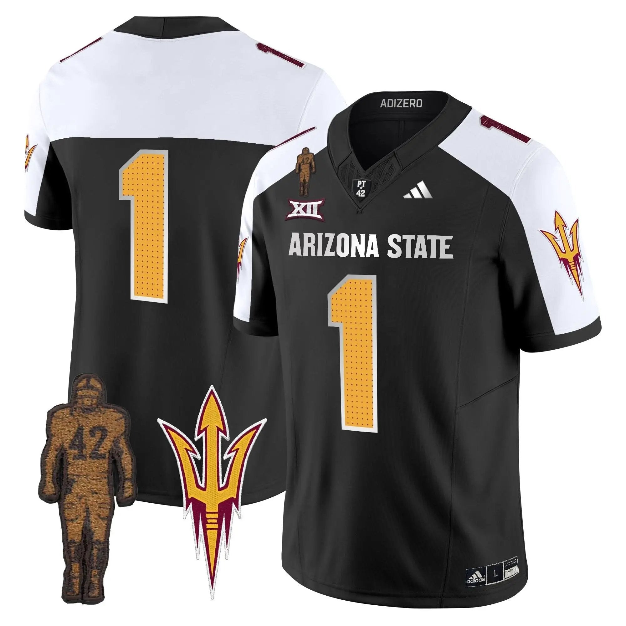 ASSD 2024 Pat Tillman Honoring Patch Vapor Limited Jersey V2 by Arizona State Sun Devils