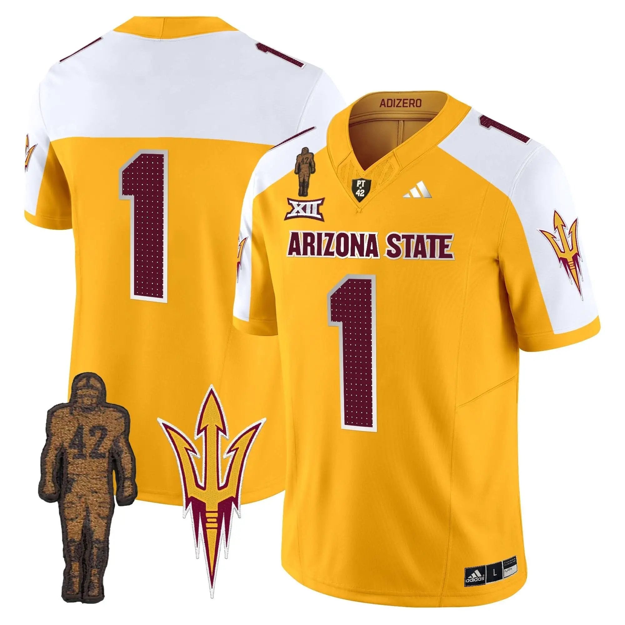 ASSD 2024 Pat Tillman Honoring Patch Vapor Limited Jersey V2 by Arizona State Sun Devils