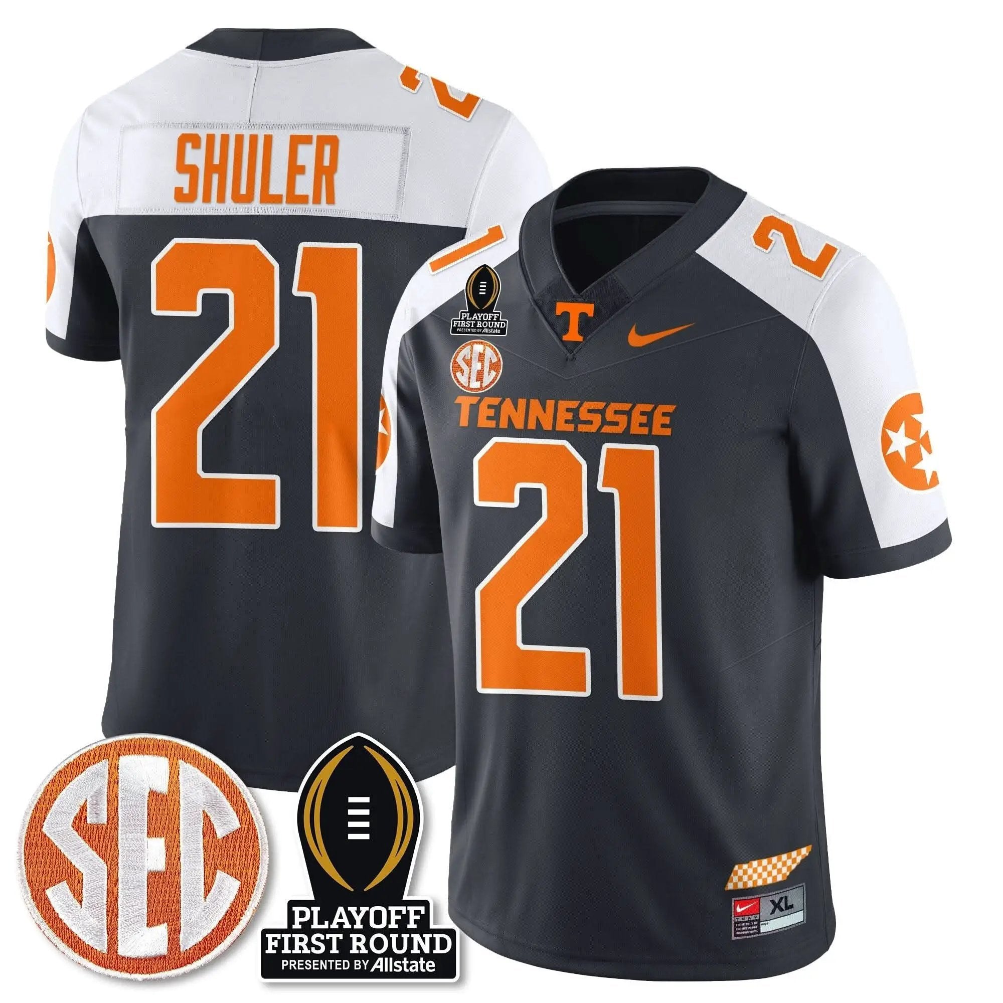 TV Football Jersey - Playoff First Round Patch by Tennessee Volunteers