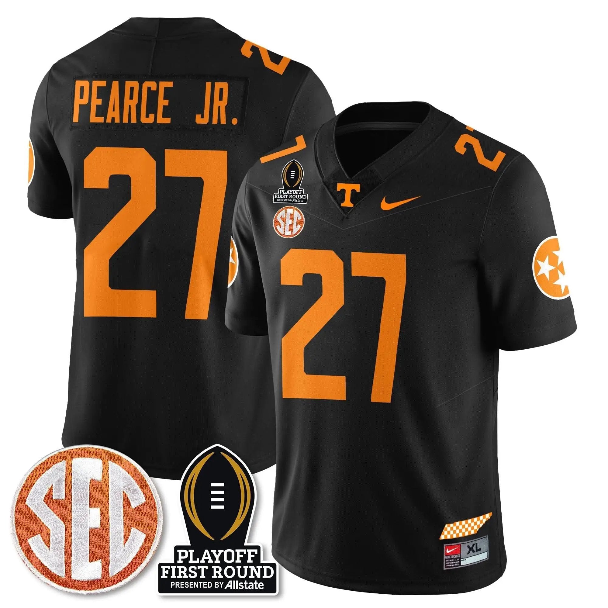 TV Football Jersey - Playoff First Round Patch by Tennessee Volunteers