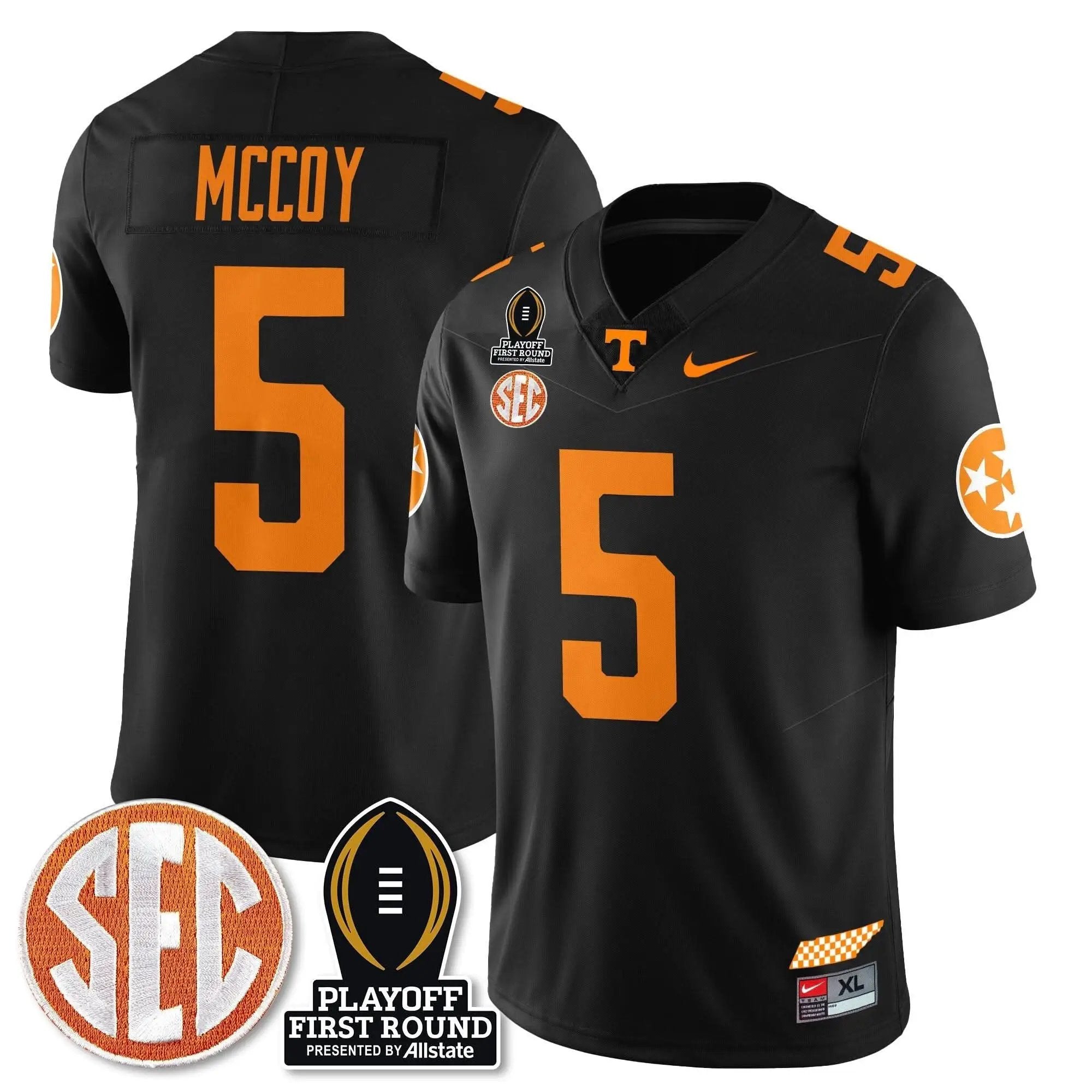 TV Football Jersey - Playoff First Round Patch by Tennessee Volunteers