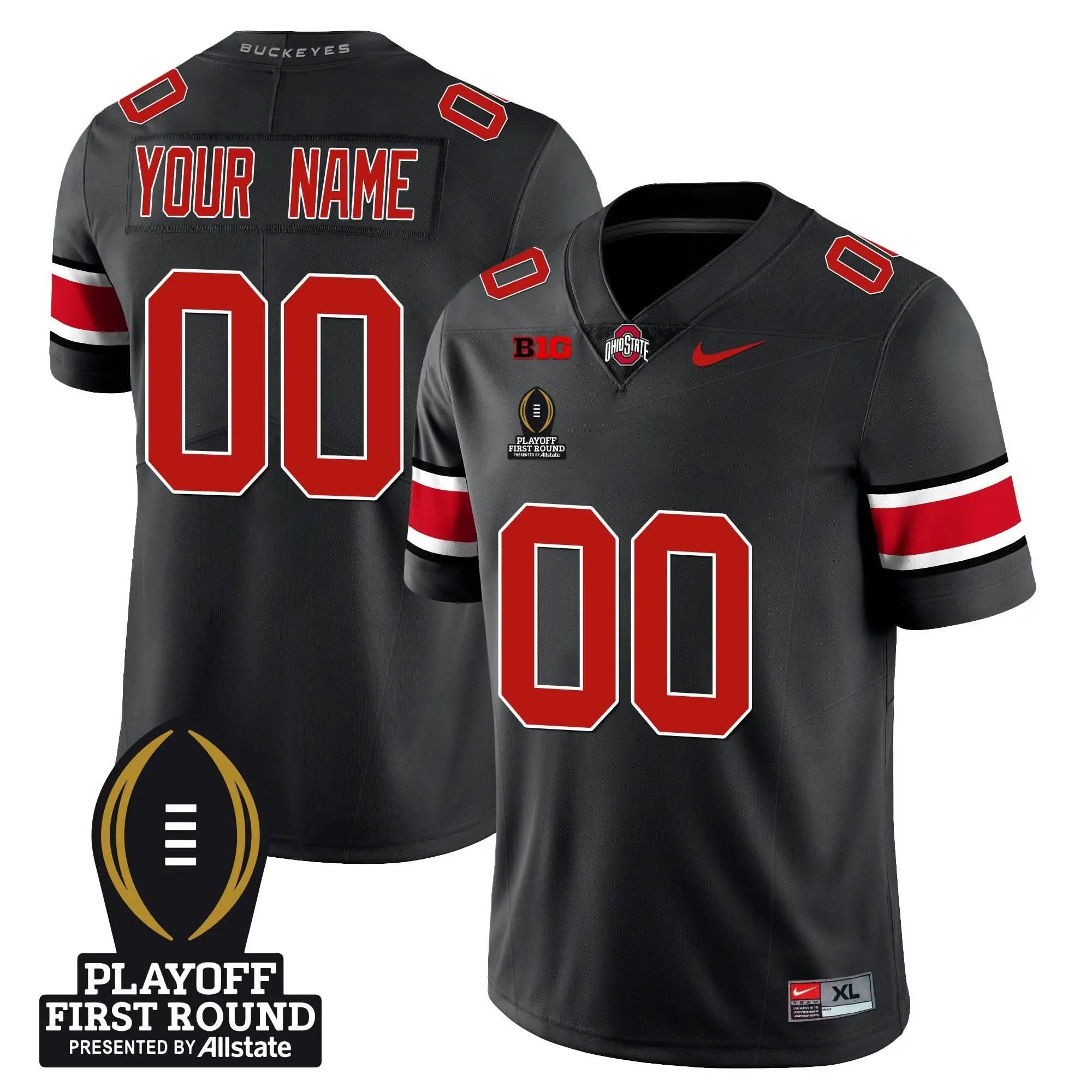 Custom OSB Football - Playoff First Round Patch by Sundaygearus