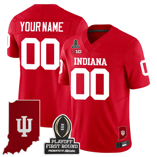IND 24/25 Jersey - CFP First Round Patch by Indiana Hoosiers