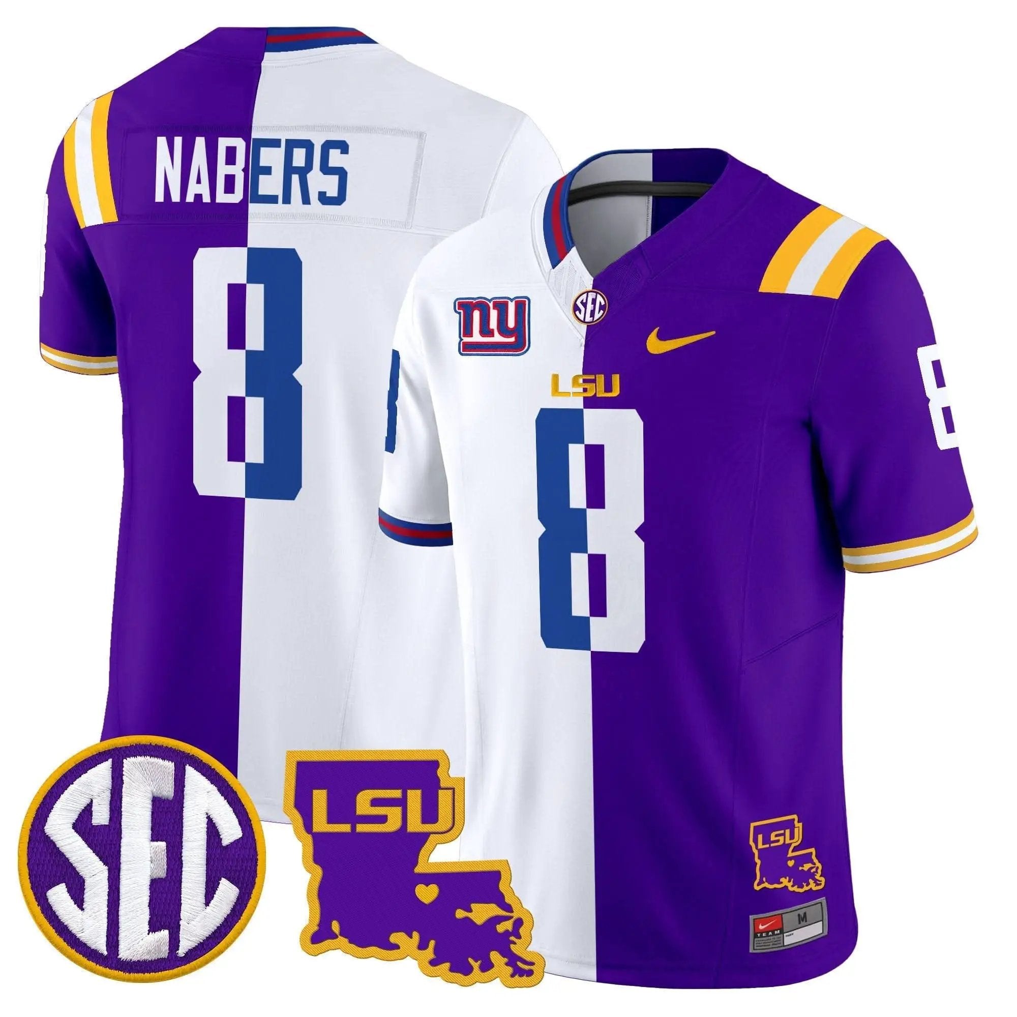 LSU Tiger Split Vapor Limited Jersey by LSU Tigers