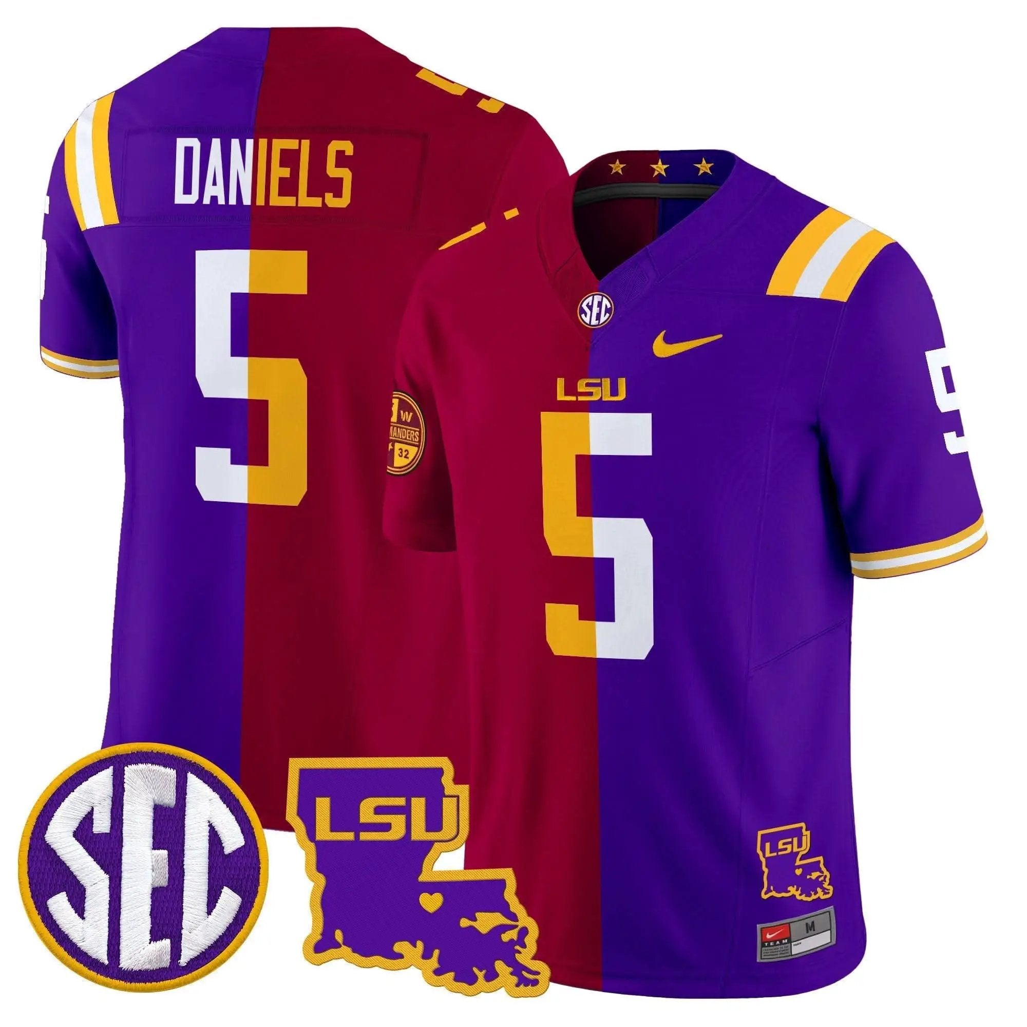 LSU Tiger Split Vapor Limited Jersey by LSU Tigers