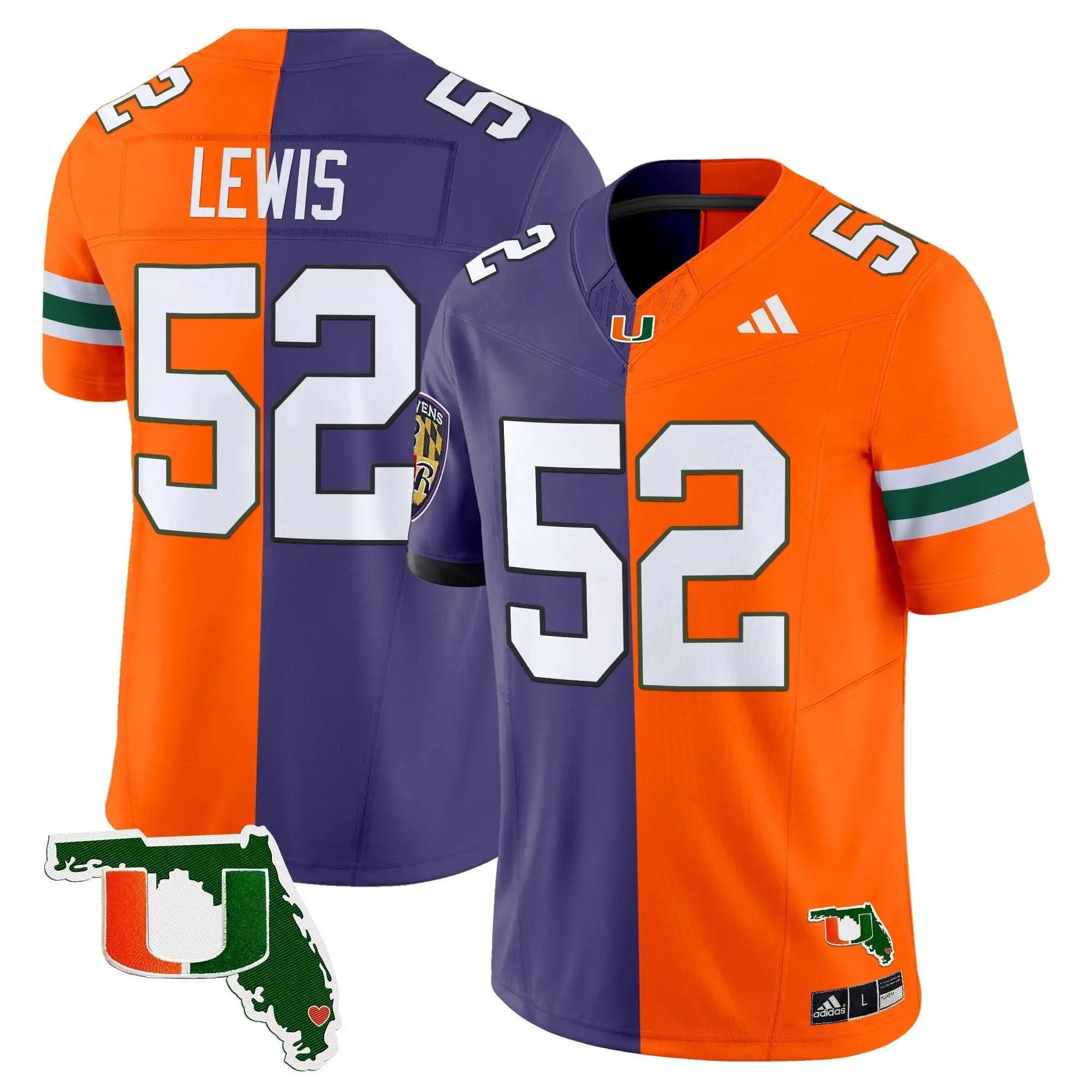 MH Split Vapor Limited Jersey by Miami Hurricanes