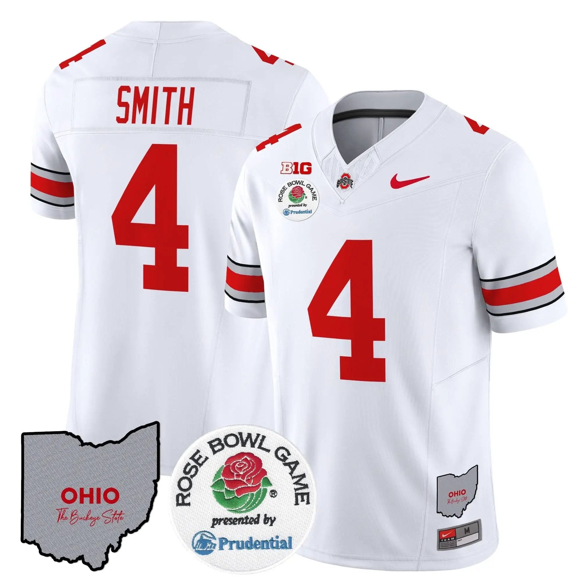 OSB Rose Bowl Vapor Limited Jersey V2 by Ohio State Buckeyes