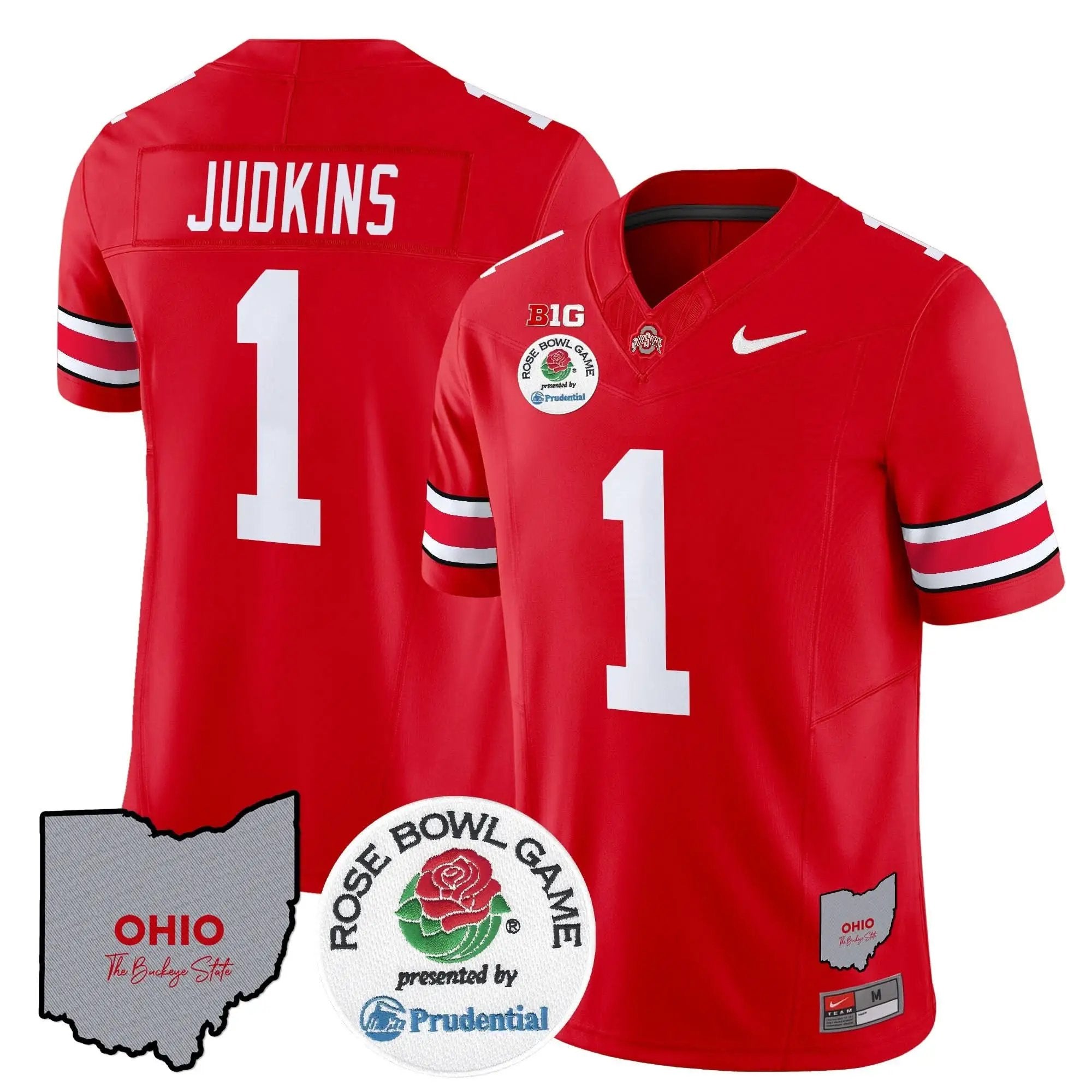 OSB Rose Bowl Vapor Limited Jersey V2 by Ohio State Buckeyes
