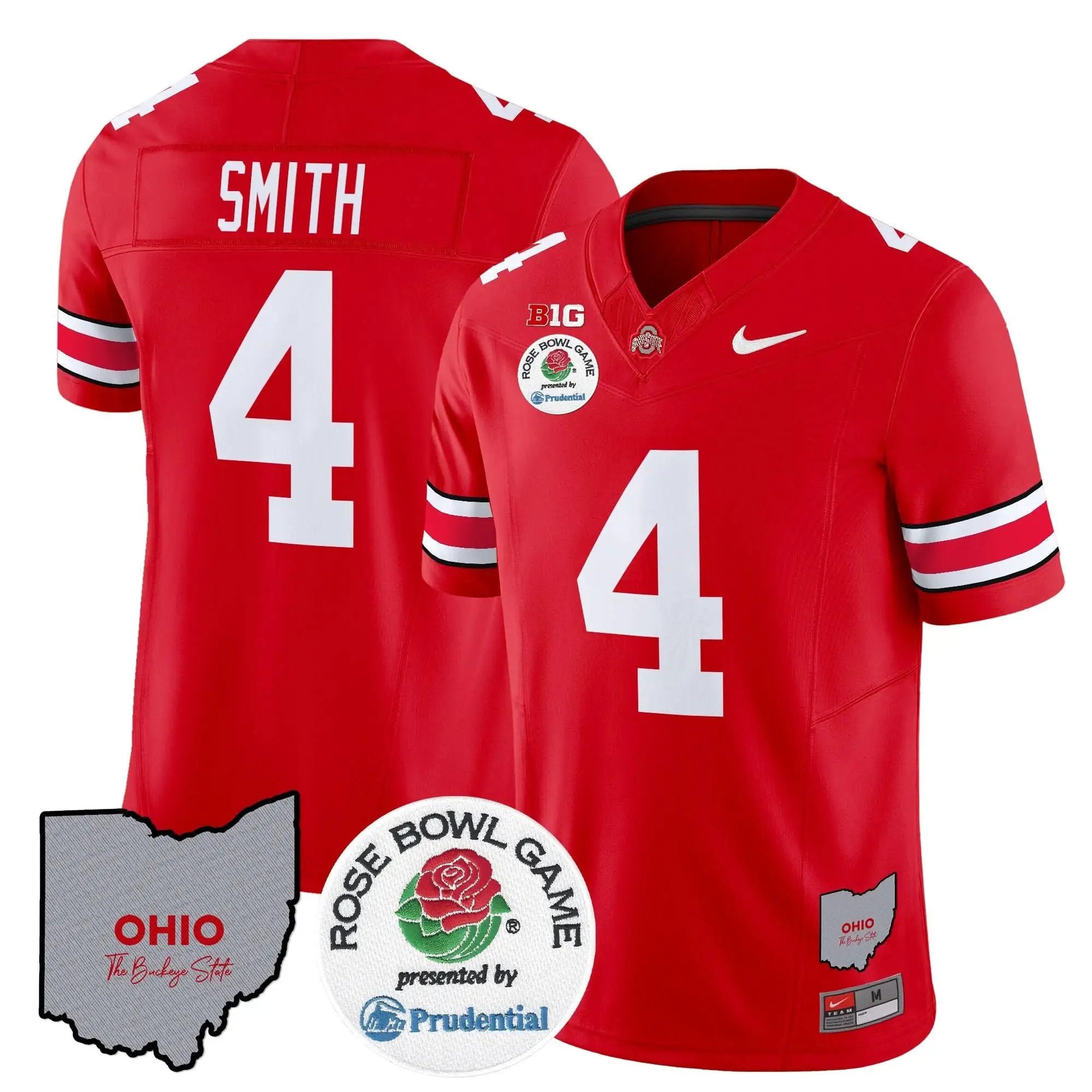 OSB Rose Bowl Vapor Limited Jersey V2 by Ohio State Buckeyes
