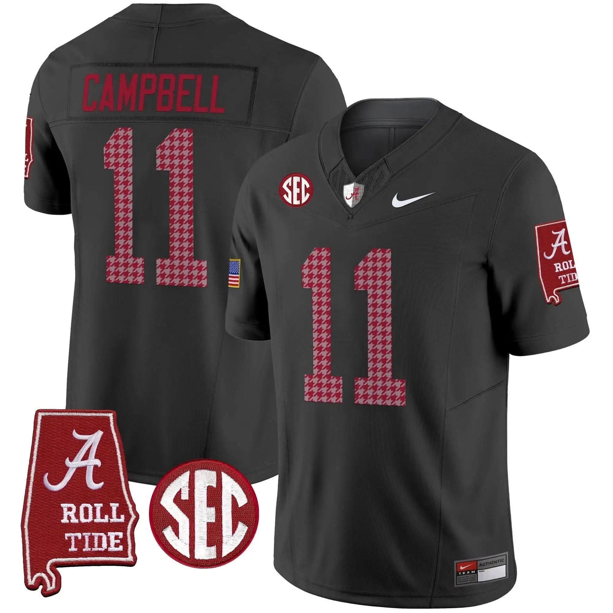 ACT Pro Combat Vapor Limited Jersey by Alabama Crimson Tide