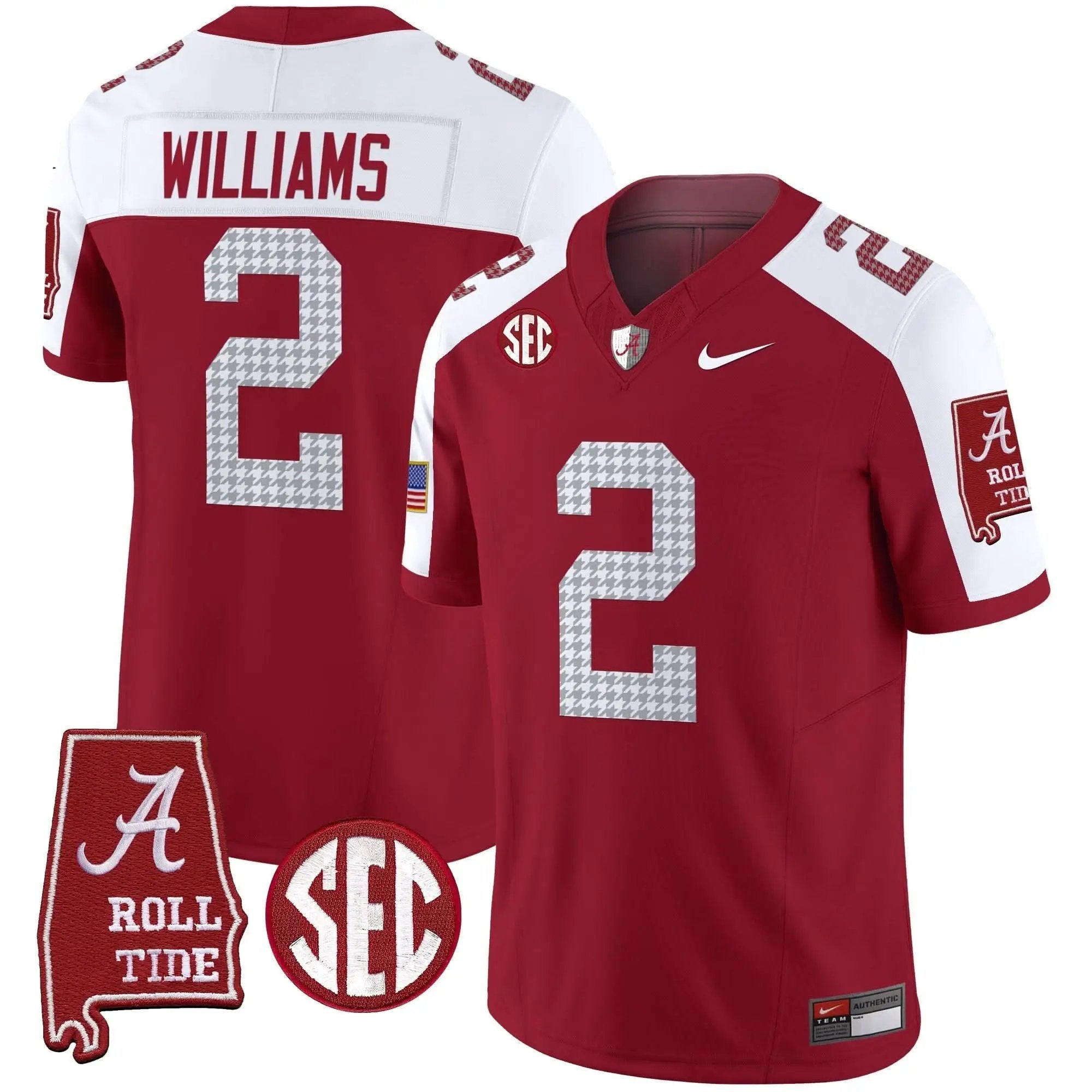 ACT Pro Combat Vapor Limited Jersey by Alabama Crimson Tide