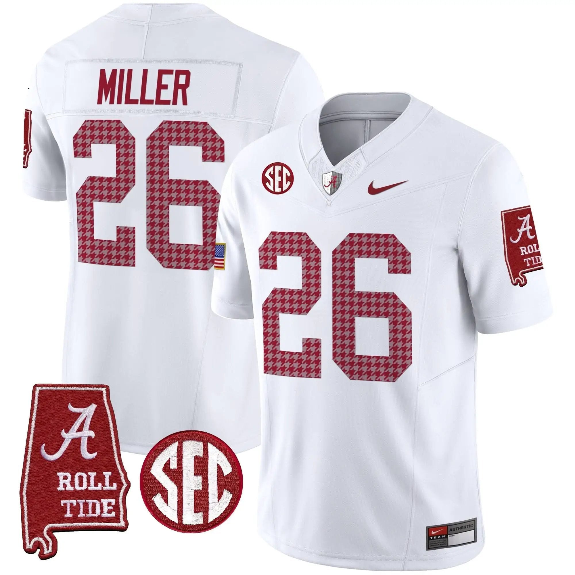 ACT Pro Combat Vapor Limited Jersey by Alabama Crimson Tide