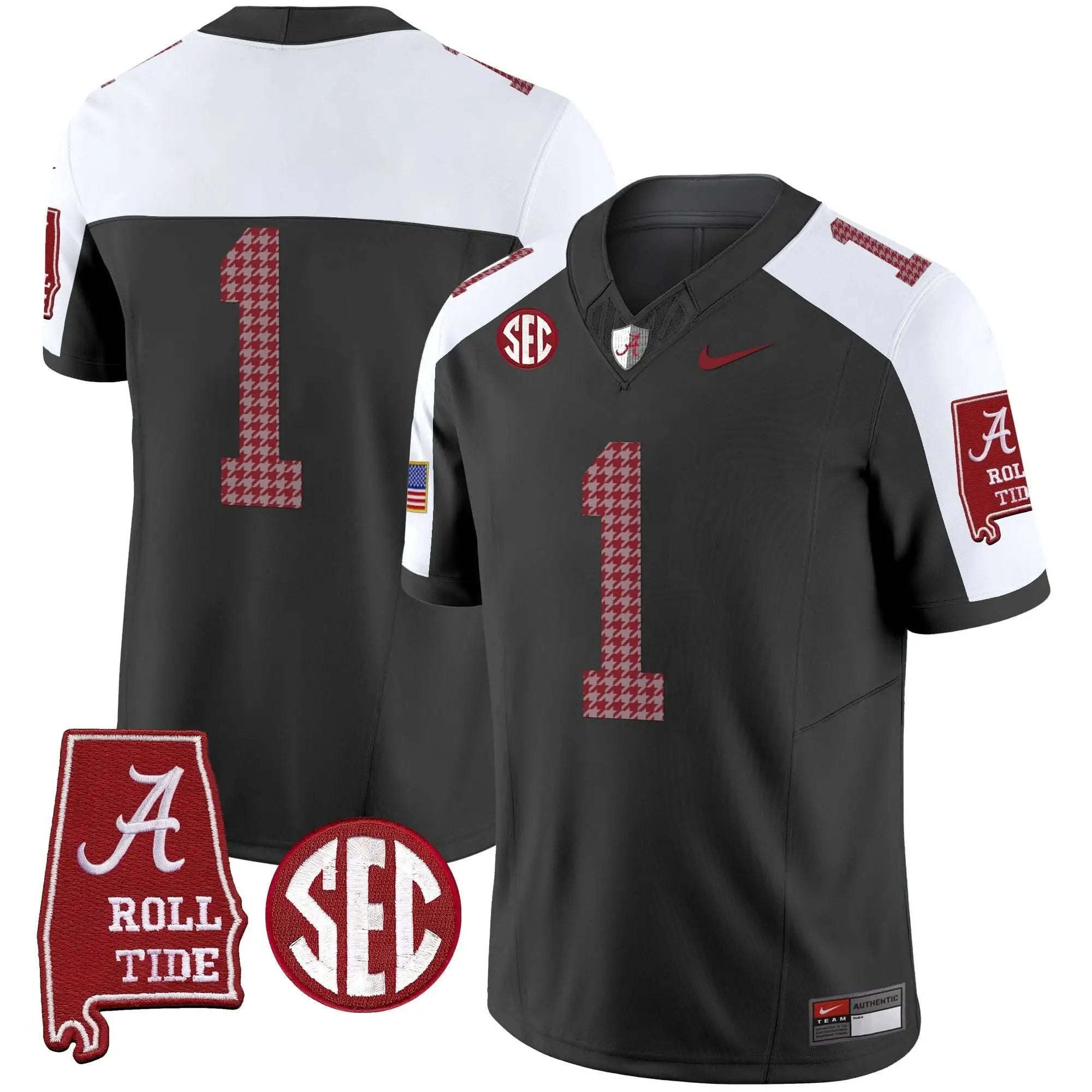 ACT Pro Combat Vapor Limited Jersey by Alabama Crimson Tide