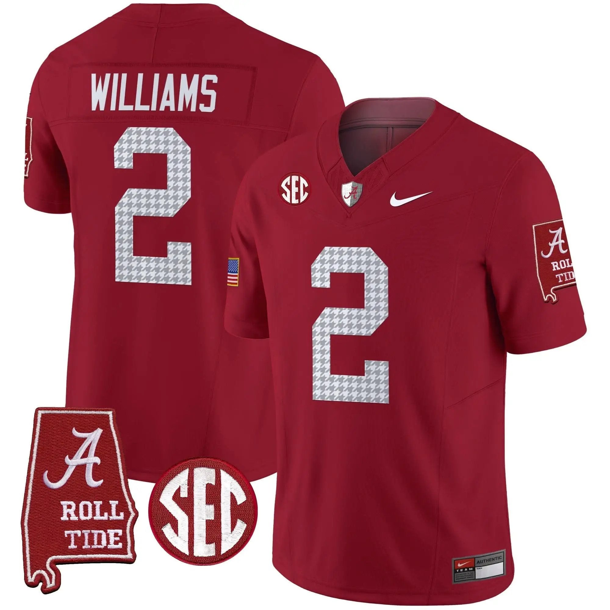 ACT Pro Combat Vapor Limited Jersey by Alabama Crimson Tide