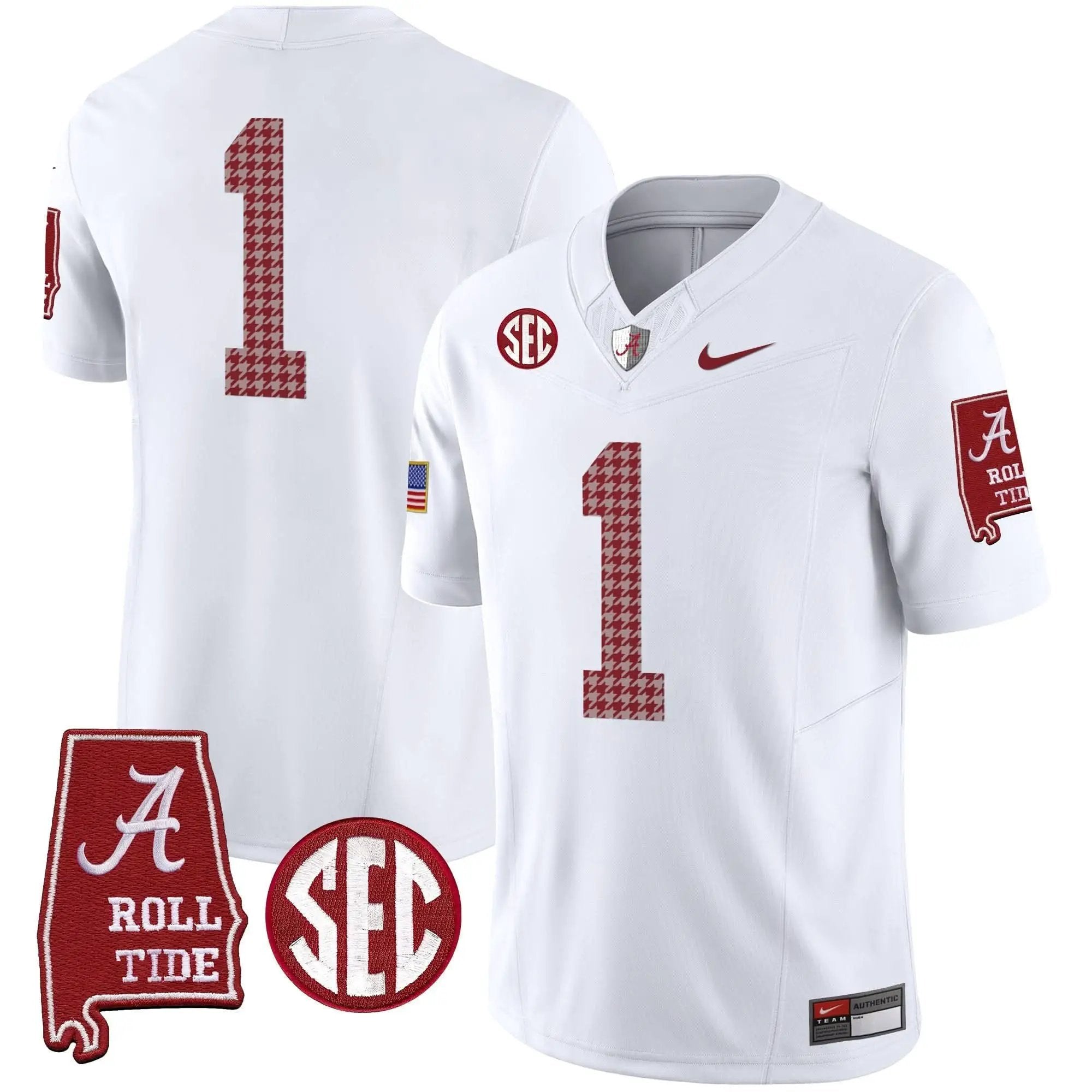 ACT Pro Combat Vapor Limited Jersey by Alabama Crimson Tide