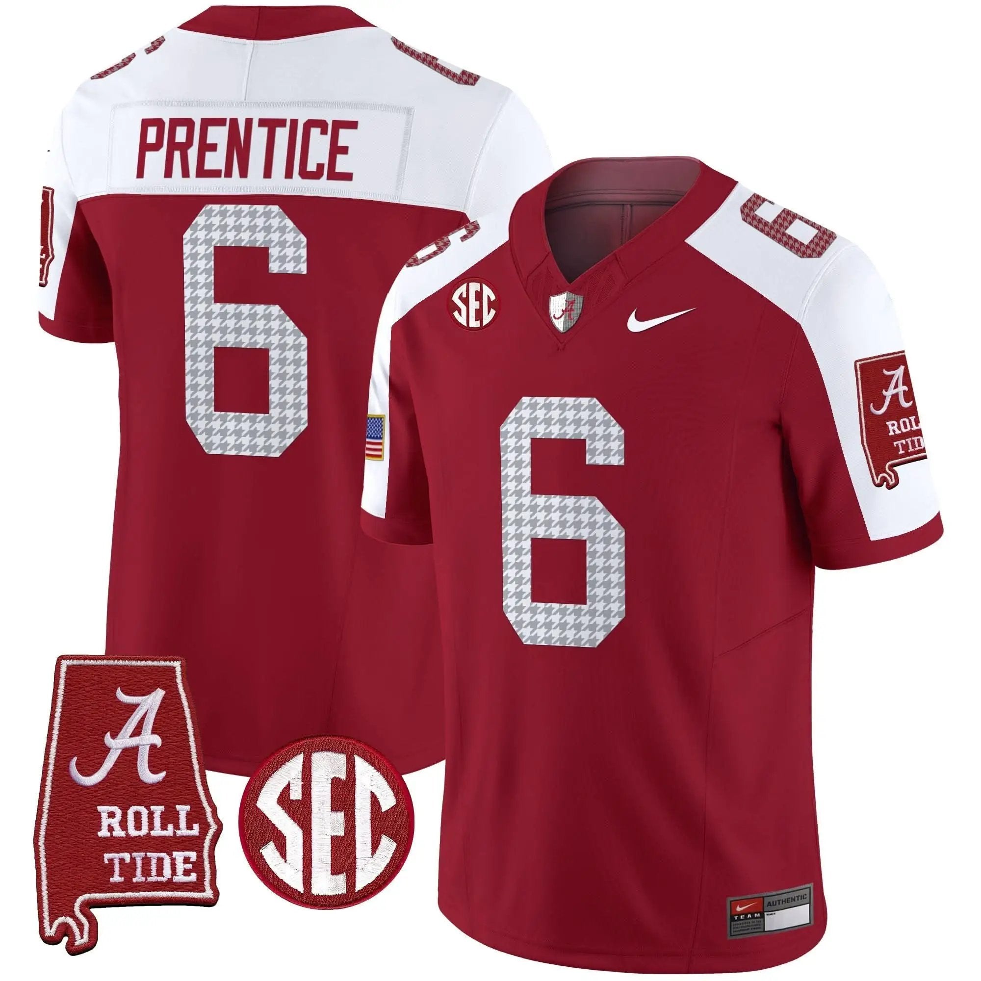 ACT Pro Combat Vapor Limited Jersey by Alabama Crimson Tide