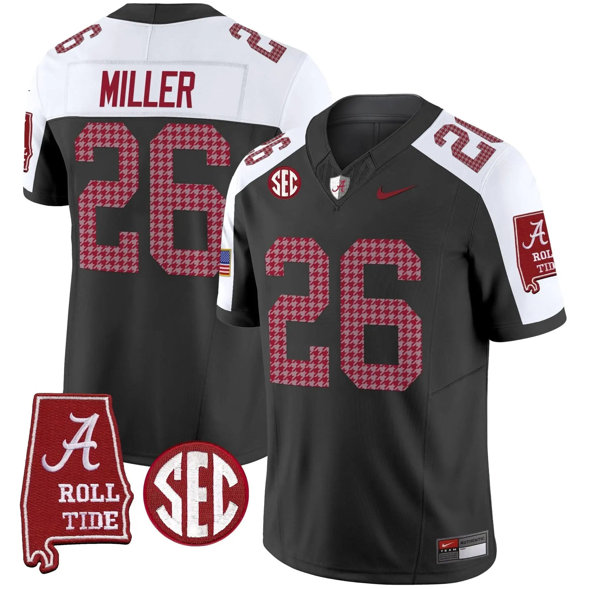 ACT Pro Combat Vapor Limited Jersey by Alabama Crimson Tide