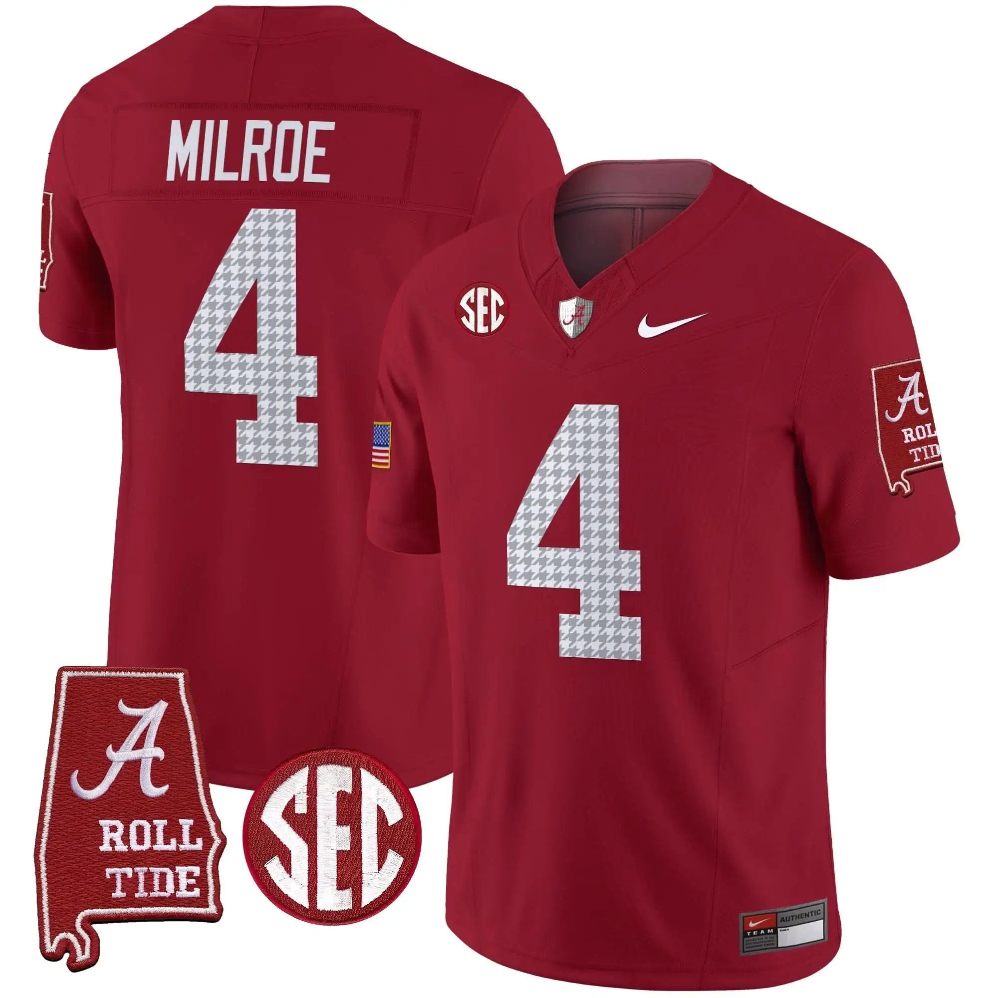 ACT Pro Combat Vapor Limited Jersey by Alabama Crimson Tide