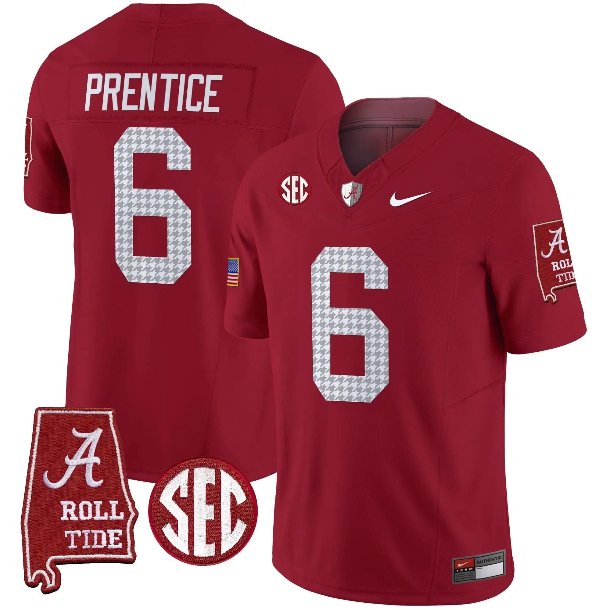 ACT Pro Combat Vapor Limited Jersey by Alabama Crimson Tide