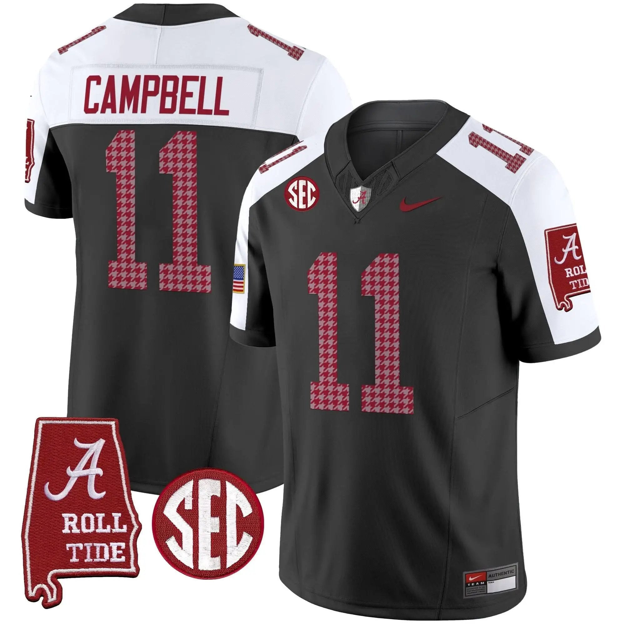 ACT Pro Combat Vapor Limited Jersey by Alabama Crimson Tide