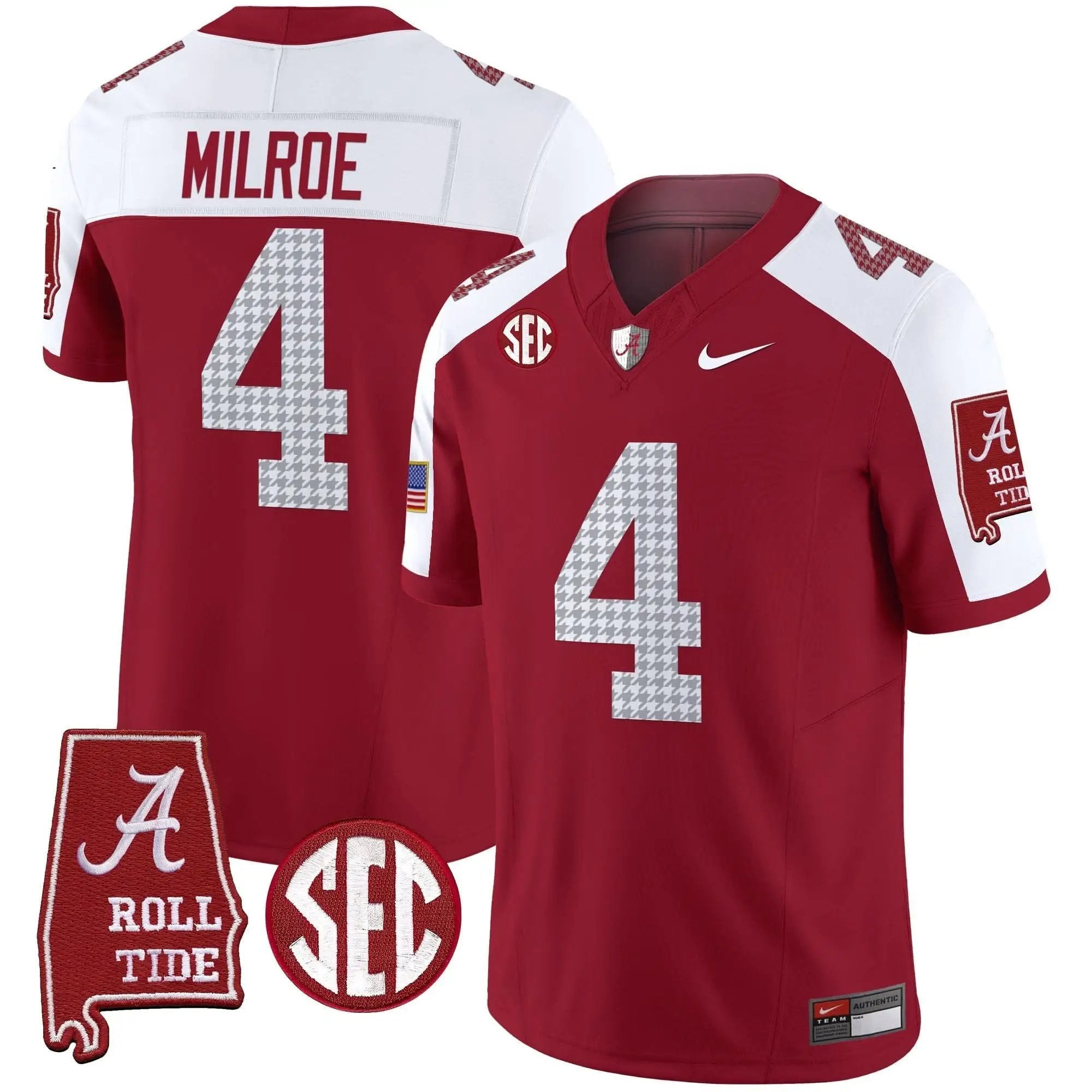 ACT Pro Combat Vapor Limited Jersey by Alabama Crimson Tide