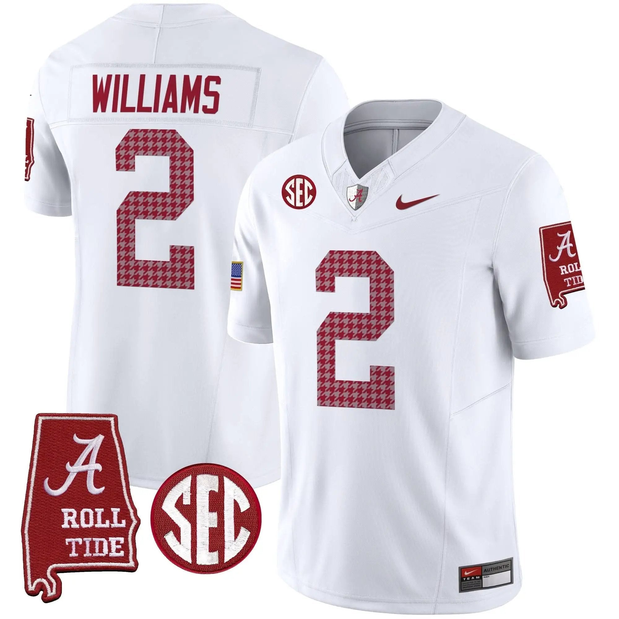 ACT Pro Combat Vapor Limited Jersey by Alabama Crimson Tide