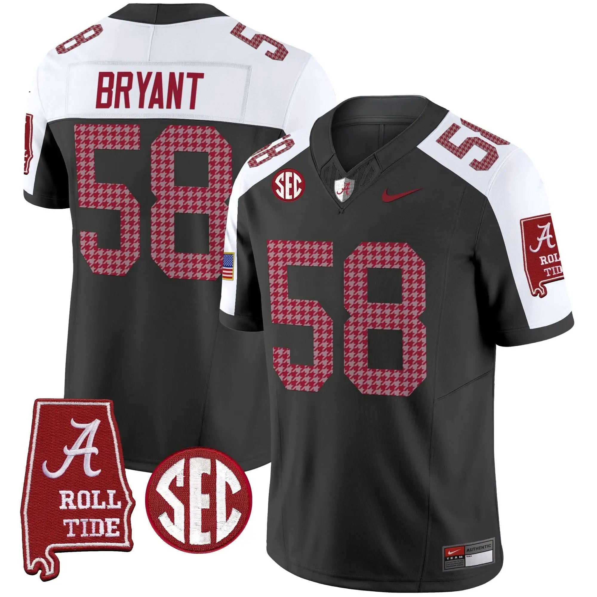 ACT Pro Combat Vapor Limited Jersey by Alabama Crimson Tide