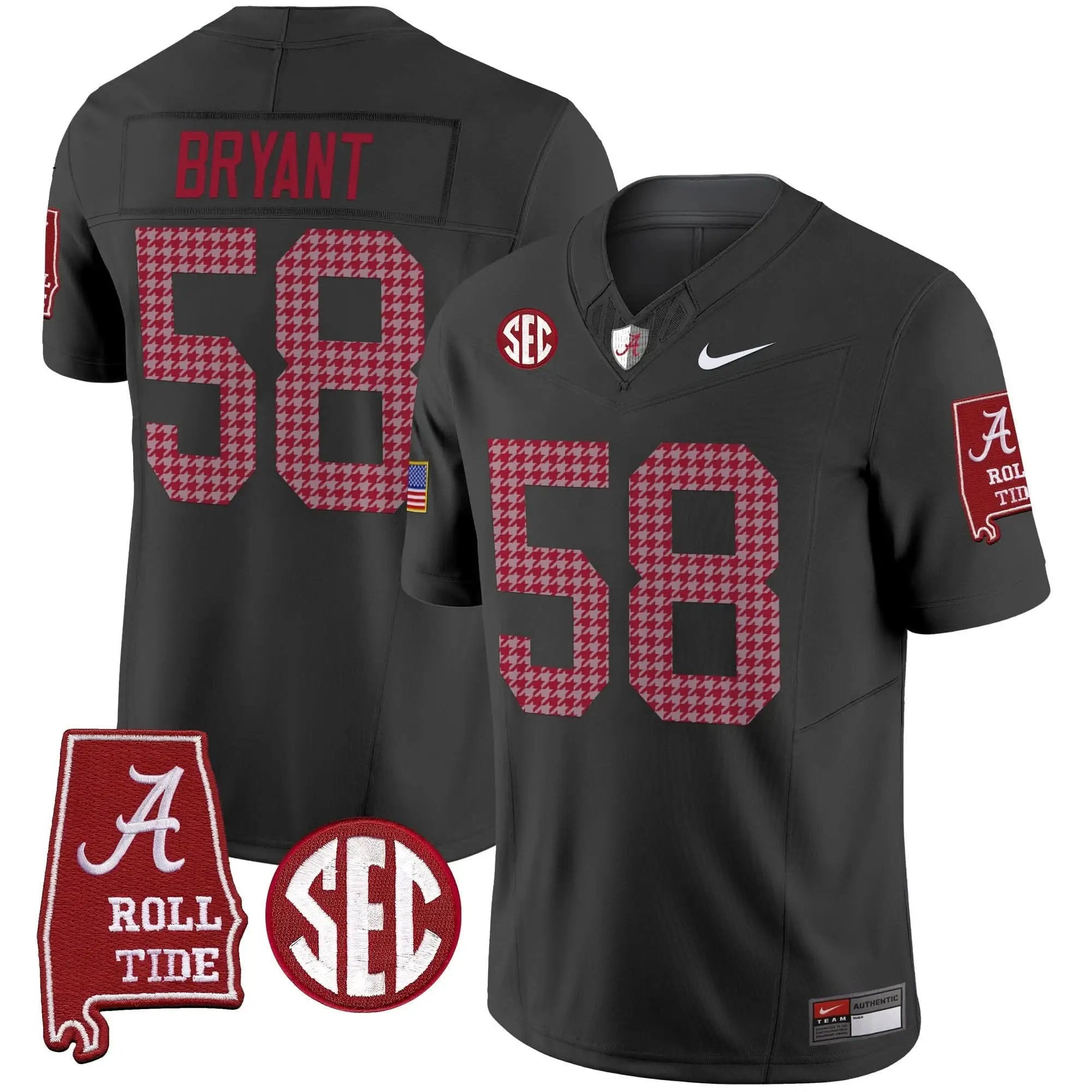 ACT Pro Combat Vapor Limited Jersey by Alabama Crimson Tide