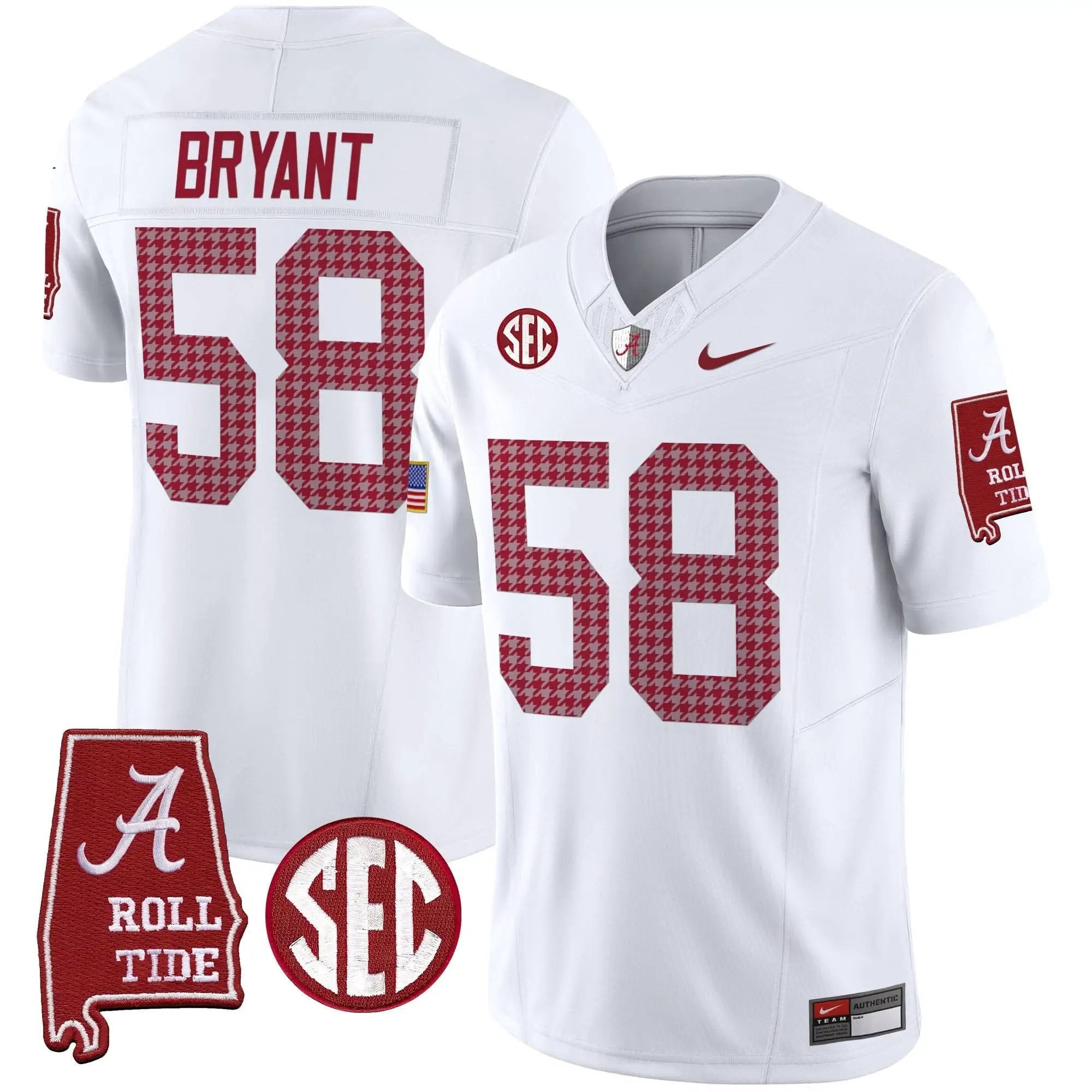 ACT Pro Combat Vapor Limited Jersey by Alabama Crimson Tide