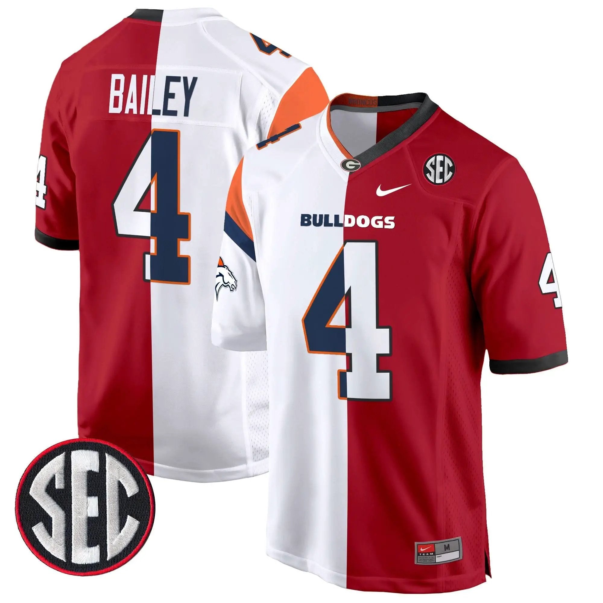 GB Split Game Jersey by Georgia Bulldogs