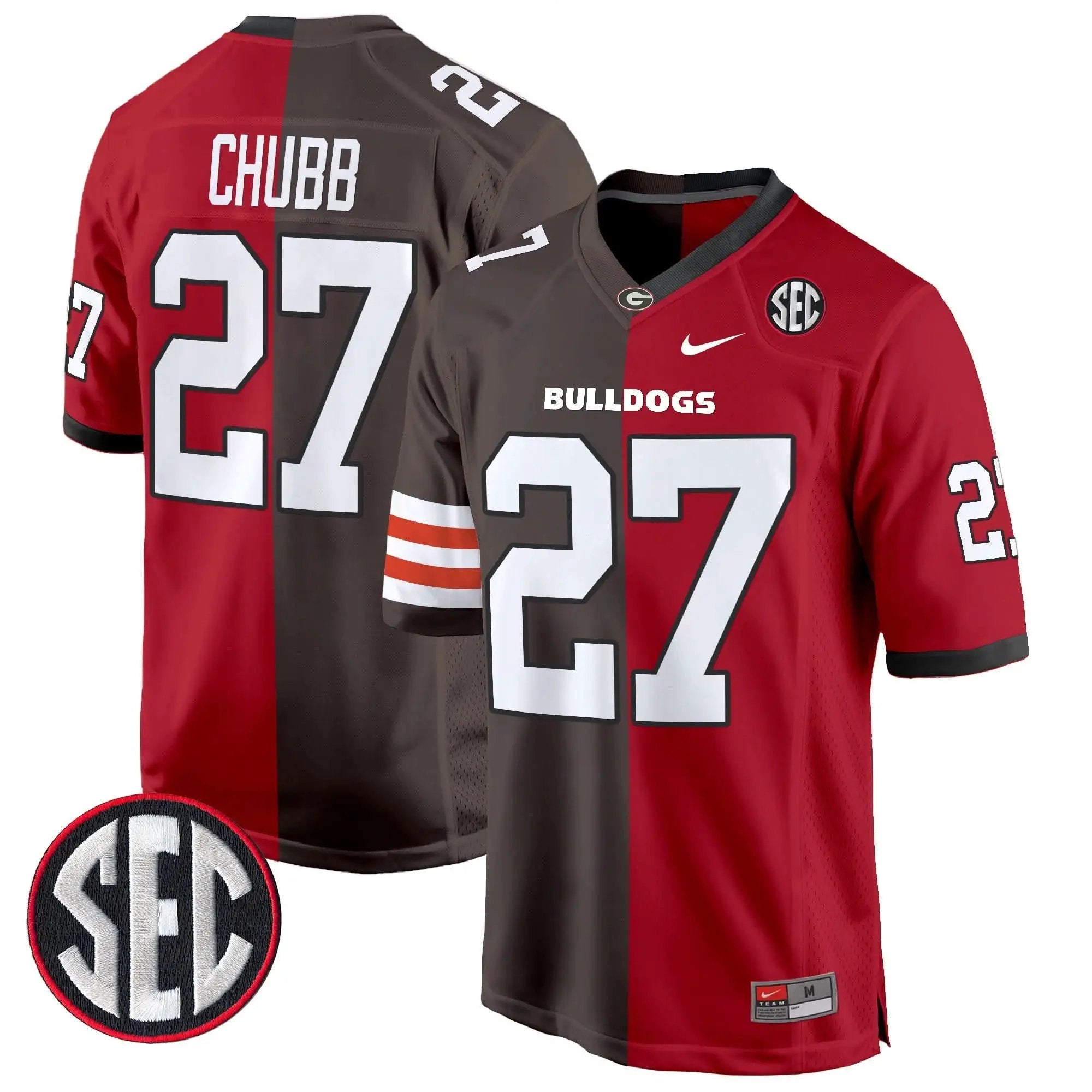 GB Split Game Jersey by Georgia Bulldogs