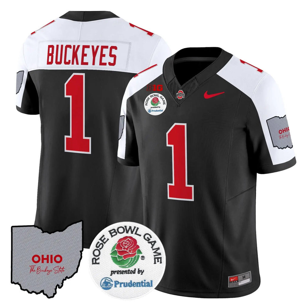 OSB Rose Bowl Vapor Limited Jersey V2 by Ohio State Buckeyes