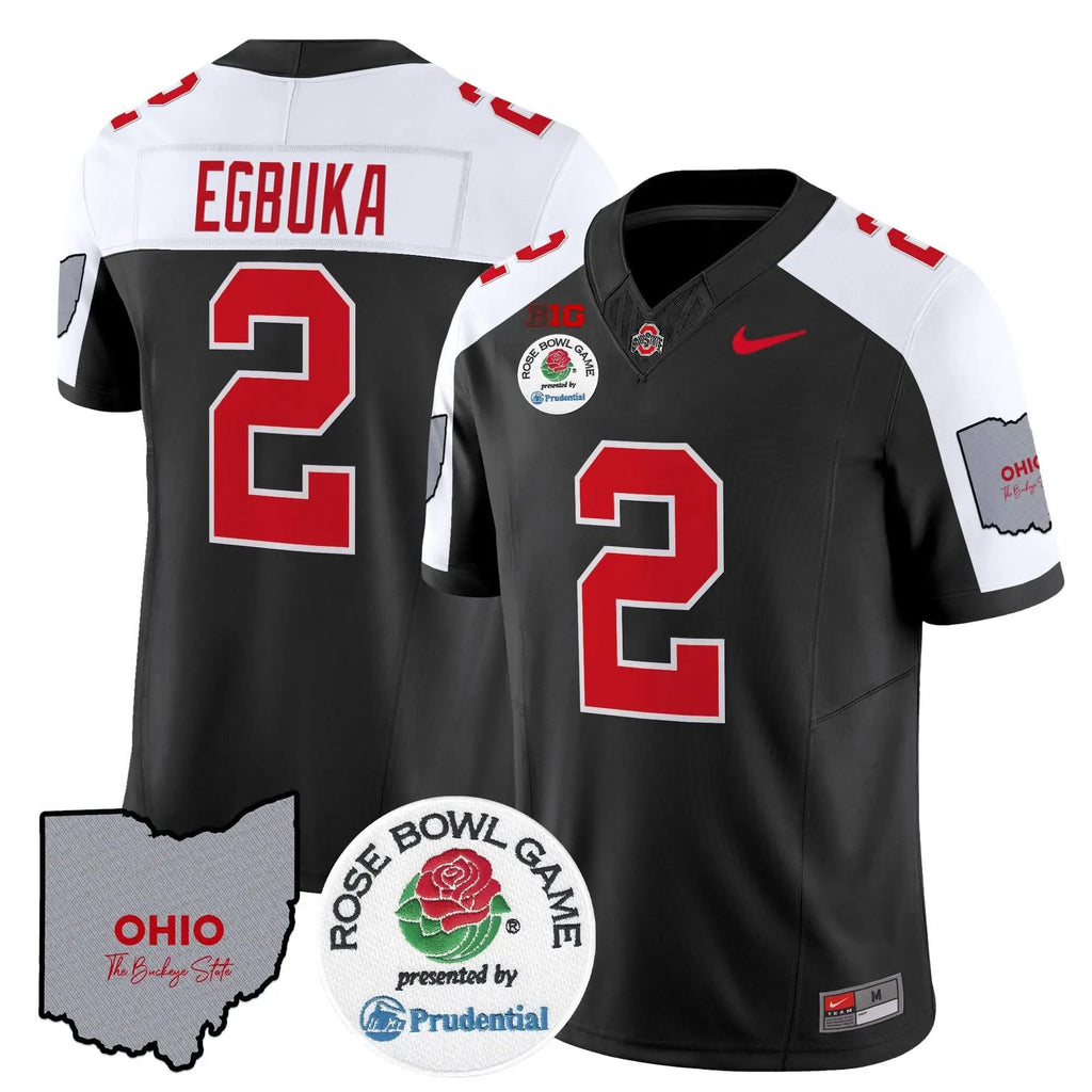 OSB Rose Bowl Vapor Limited Jersey V2 by Ohio State Buckeyes