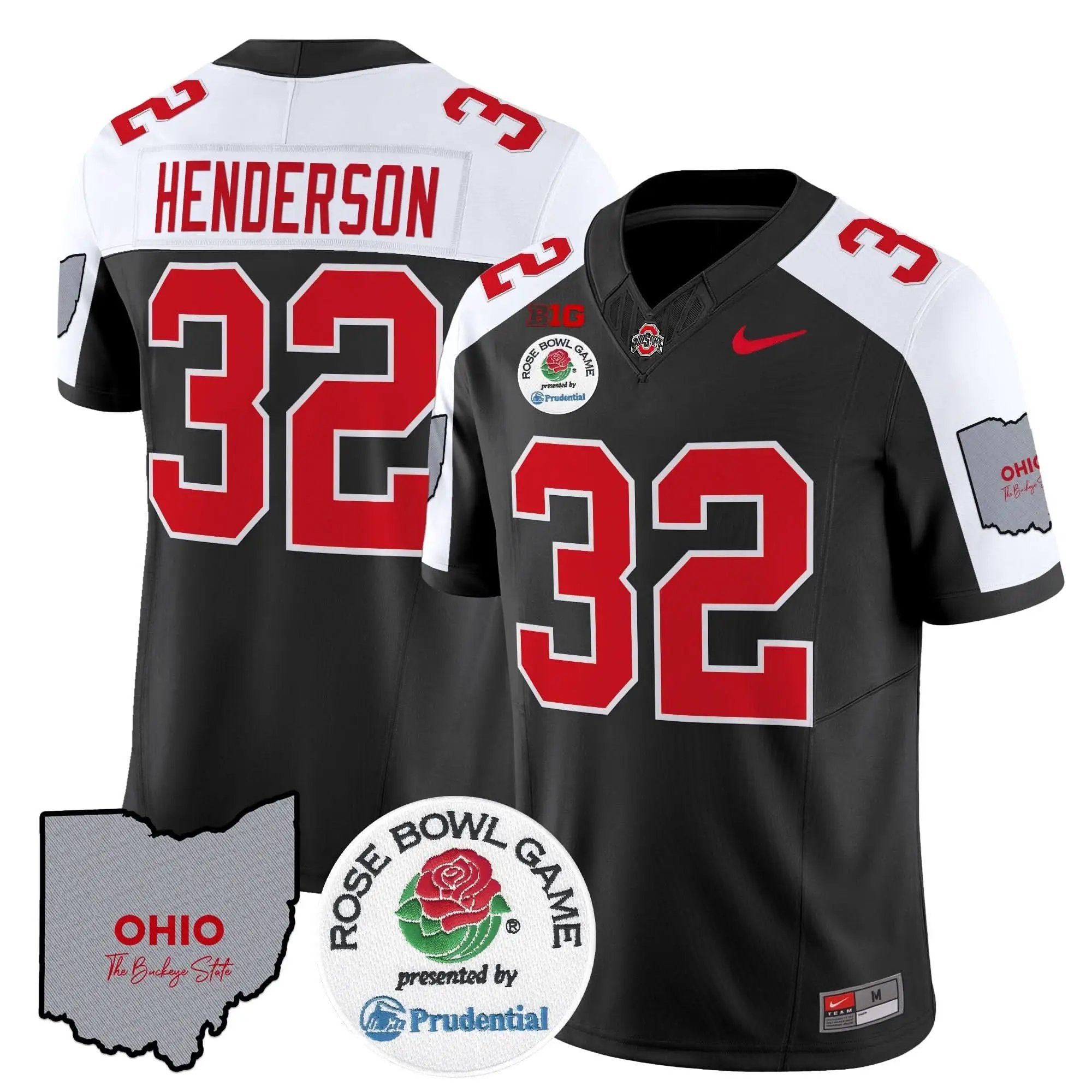 OSB Rose Bowl Vapor Limited Jersey V2 by Ohio State Buckeyes