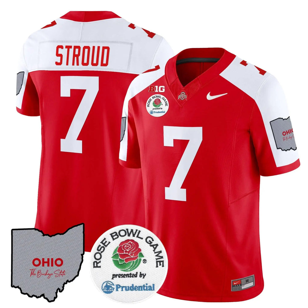 OSB Rose Bowl Vapor Limited Jersey V2 by Ohio State Buckeyes