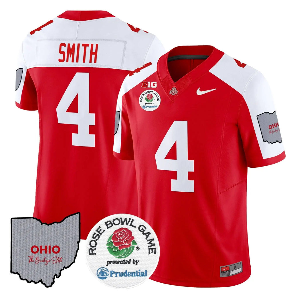 OSB Rose Bowl Vapor Limited Jersey V2 by Ohio State Buckeyes