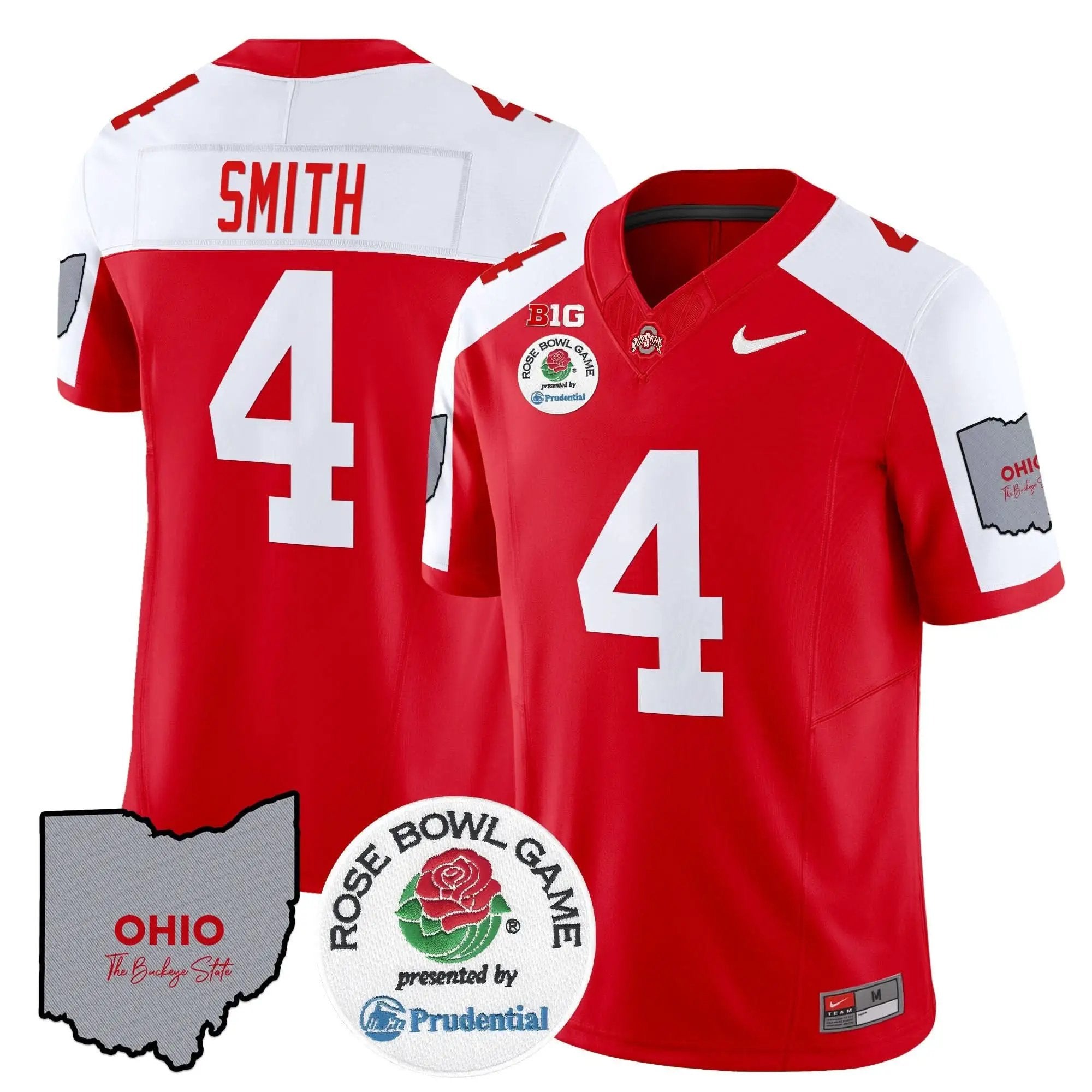 OSB Rose Bowl Vapor Limited Jersey V2 by Ohio State Buckeyes