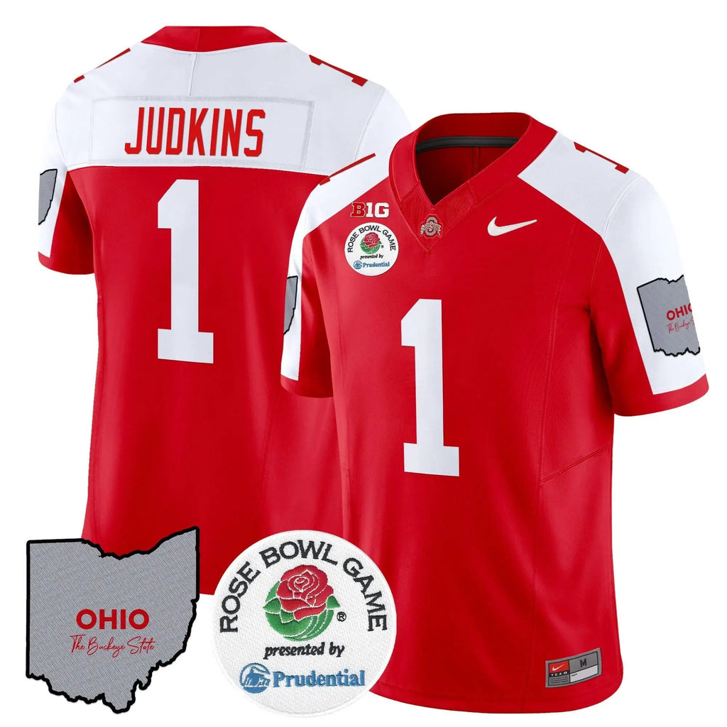 OSB Rose Bowl Vapor Limited Jersey V2 by Ohio State Buckeyes