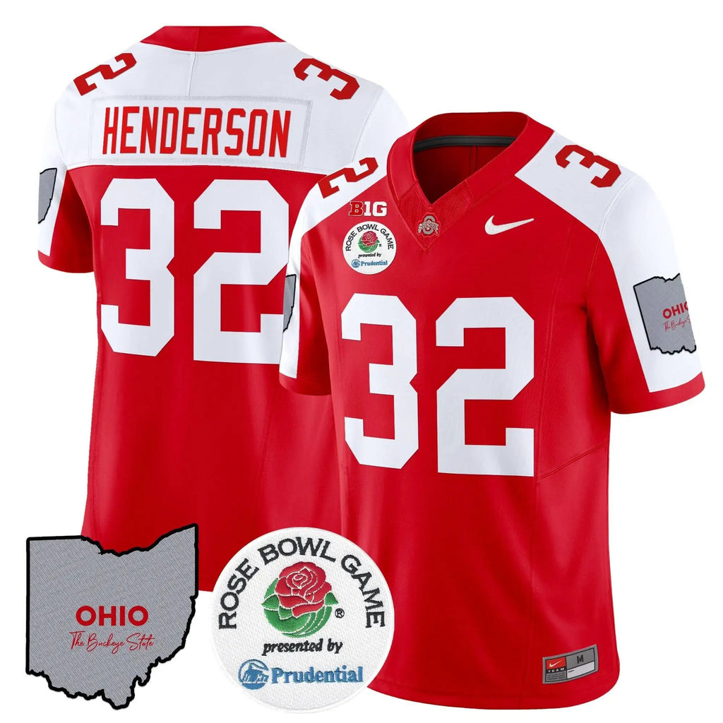OSB Rose Bowl Vapor Limited Jersey V2 by Ohio State Buckeyes