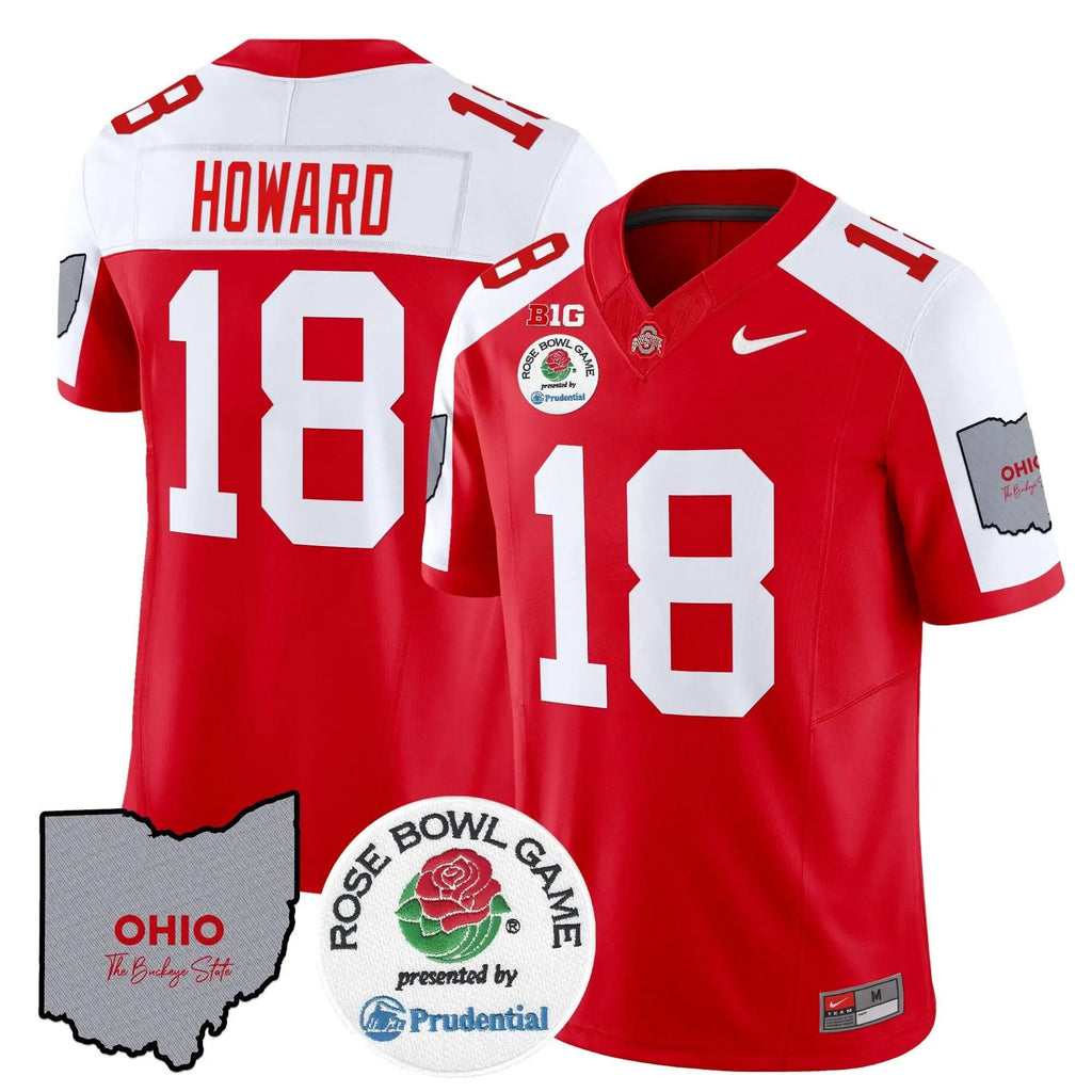 OSB Rose Bowl Vapor Limited Jersey V2 by Ohio State Buckeyes